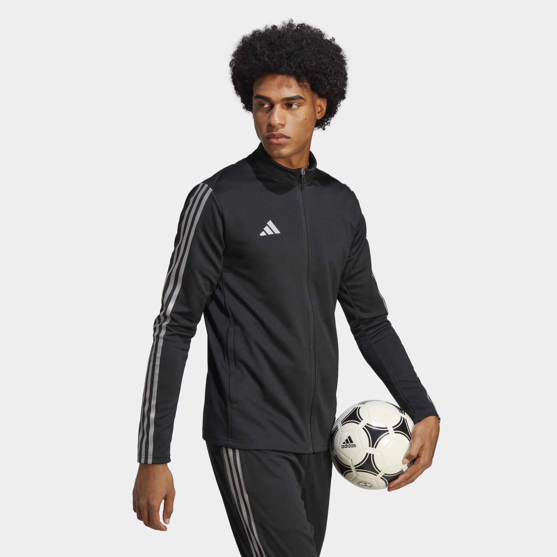 adidas Tiro Men's Track Jacket Reflective - HS1032-ADIDAS by adidas | Available at Niky's Sports