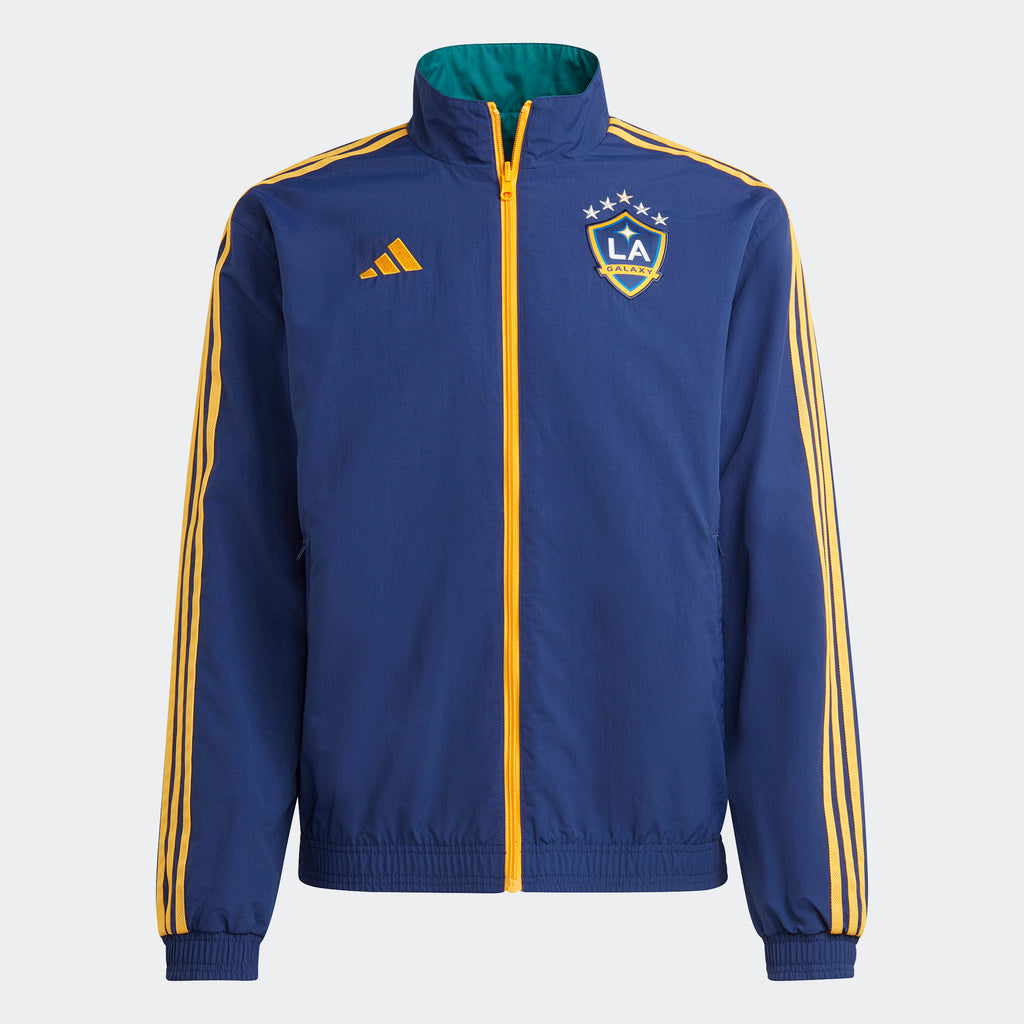 adidas LA Galaxy Men's Anthem Jacket - HU0047-ADIDAS by adidas | Available at Niky's Sports