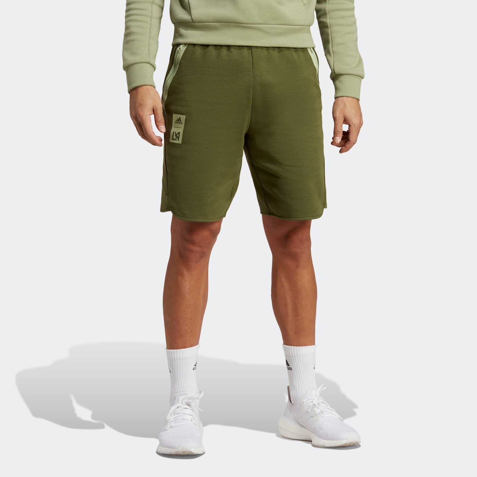 adidas LAFC Travel Shorts - HU0069-ADIDAS by adidas | Available at Niky's Sports