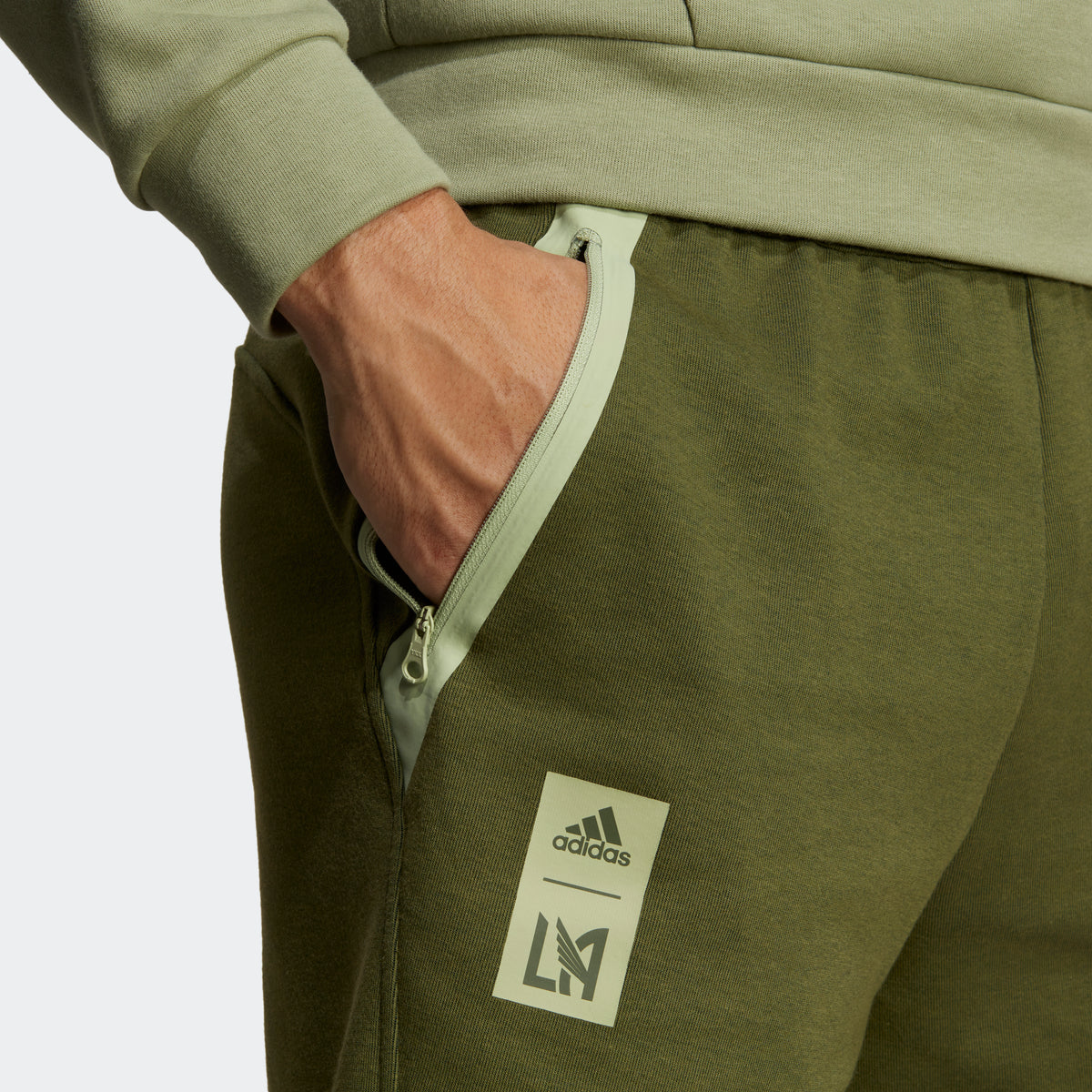adidas LAFC Travel Shorts - HU0069-ADIDAS by adidas | Available at Niky's Sports