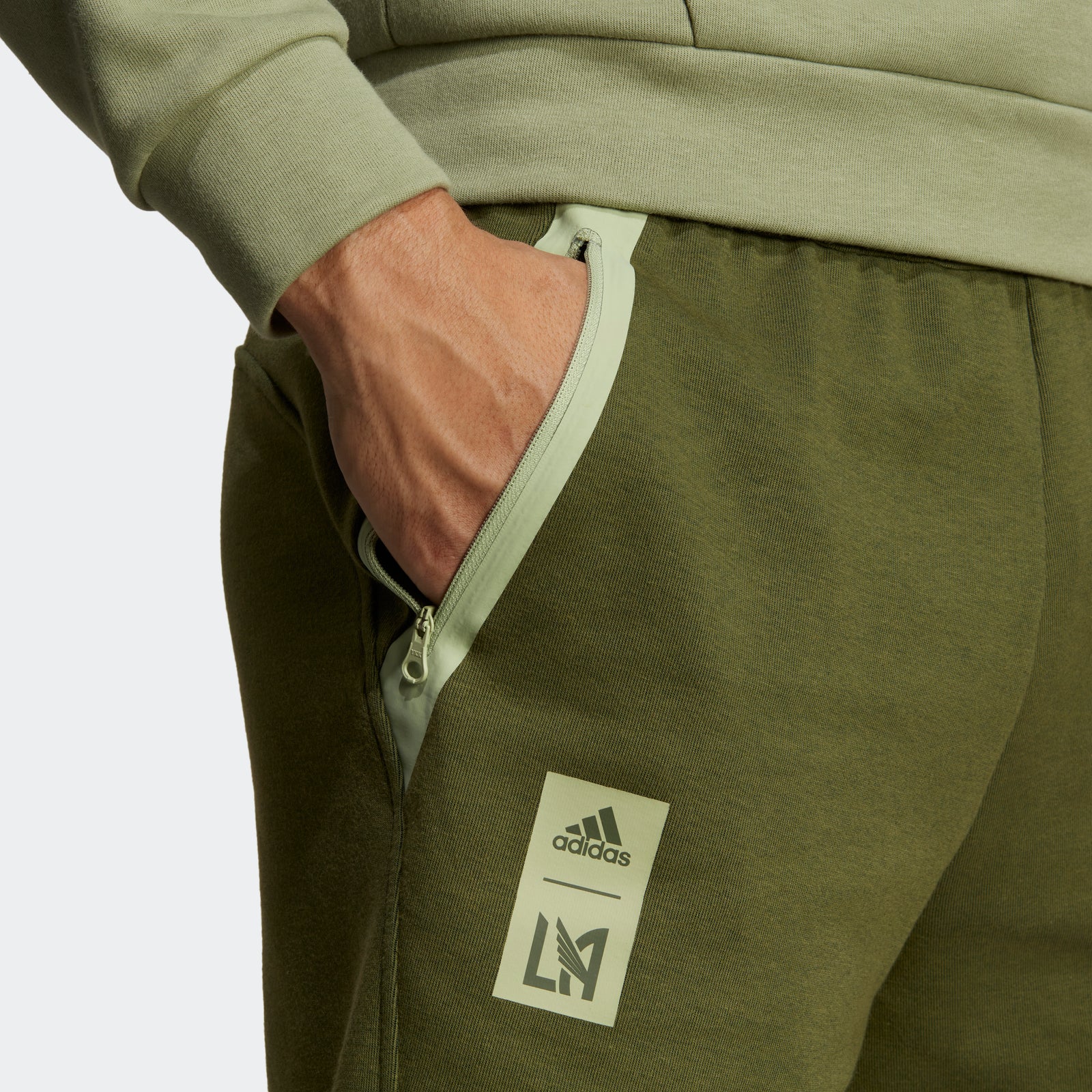 adidas LAFC Travel Shorts - HU0069-ADIDAS by adidas | Available at Niky's Sports