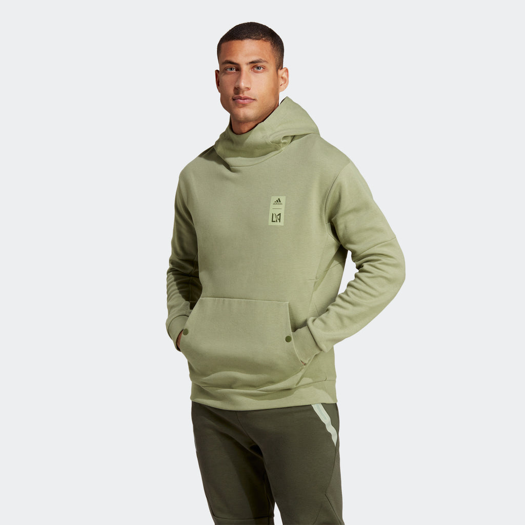 adidas LAFC Men's Travel Hoodie - HU0072-ADIDAS by adidas | Available at Niky's Sports