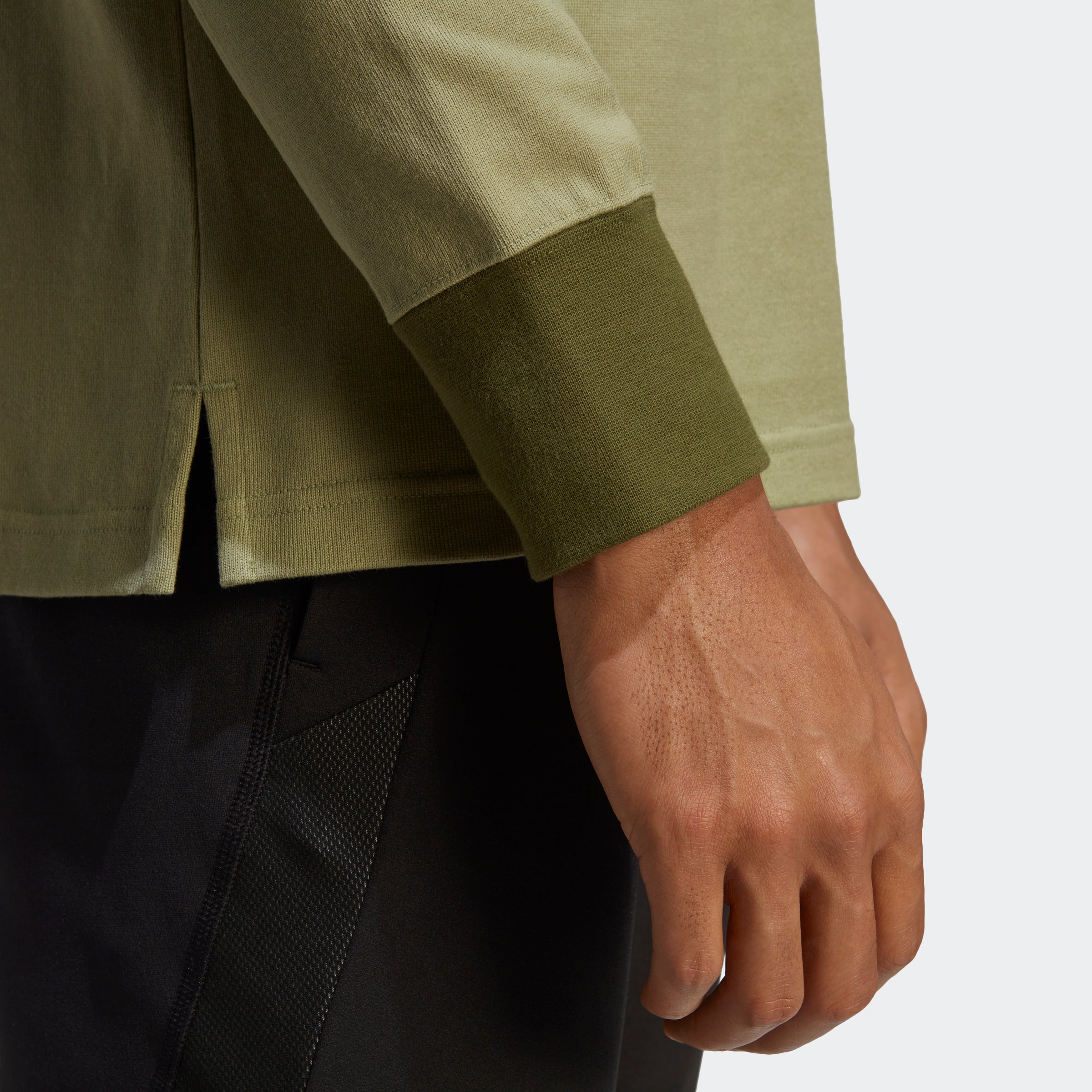 adidas LAFC Long Sleeve Travel Polo Shirt