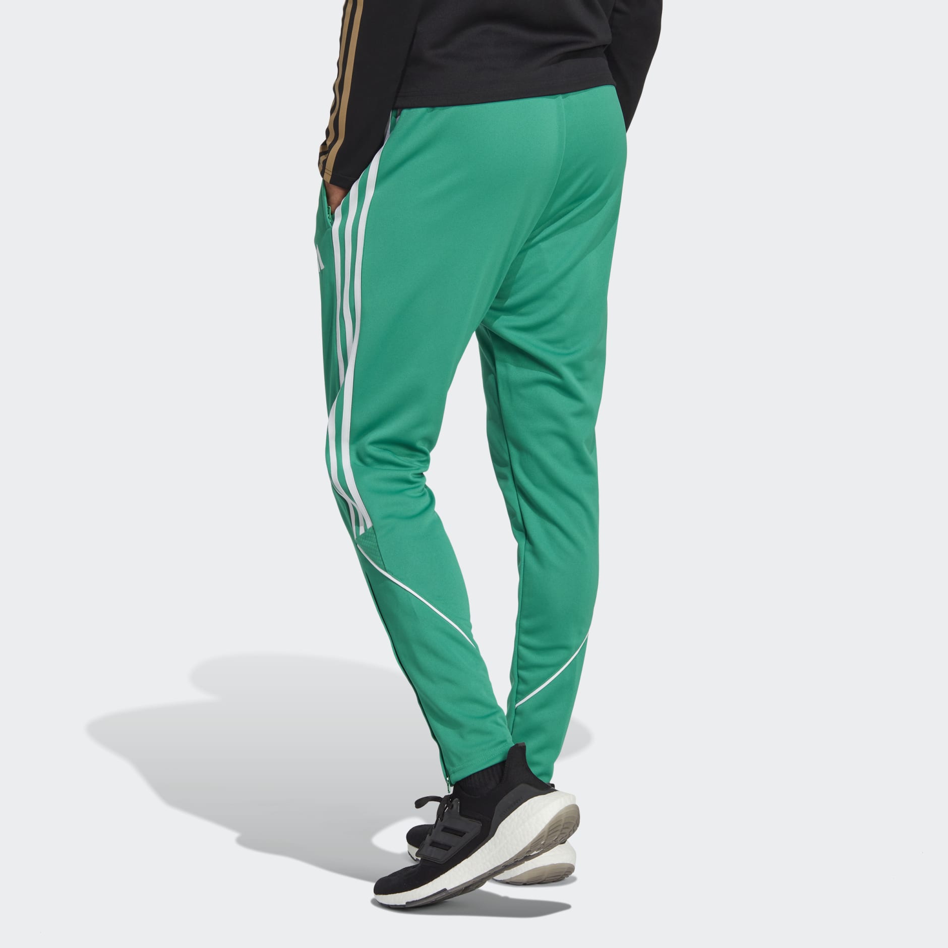 Green adidas soccer pants Clearance