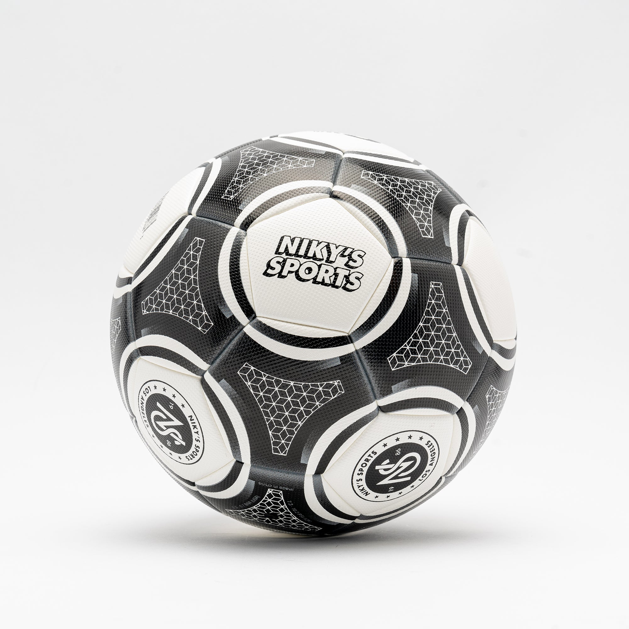Nikys Sports Match Ball - White/Black