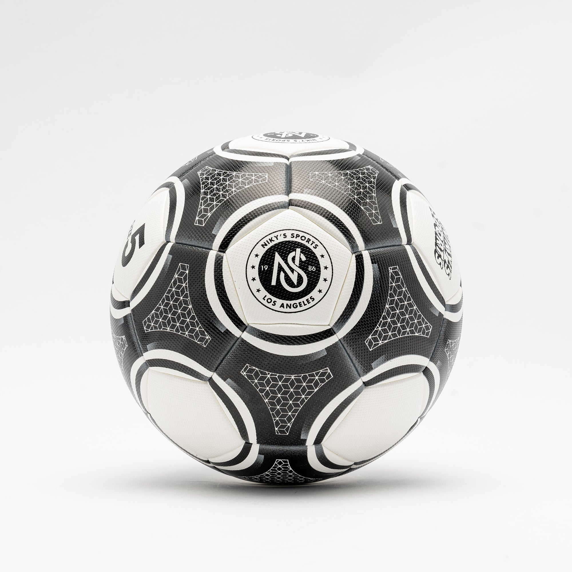 Nikys Sports Match Ball - White/Black