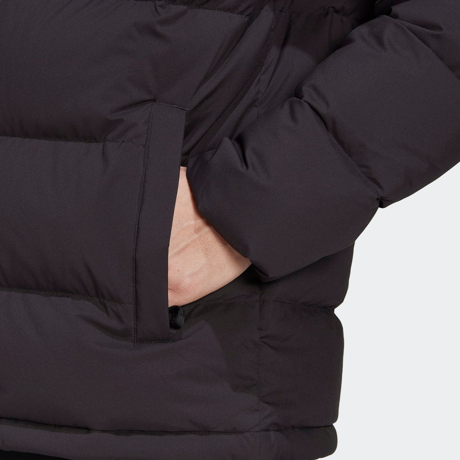 adidas HELIONIC MEN'S HOODED DOWN JACKET