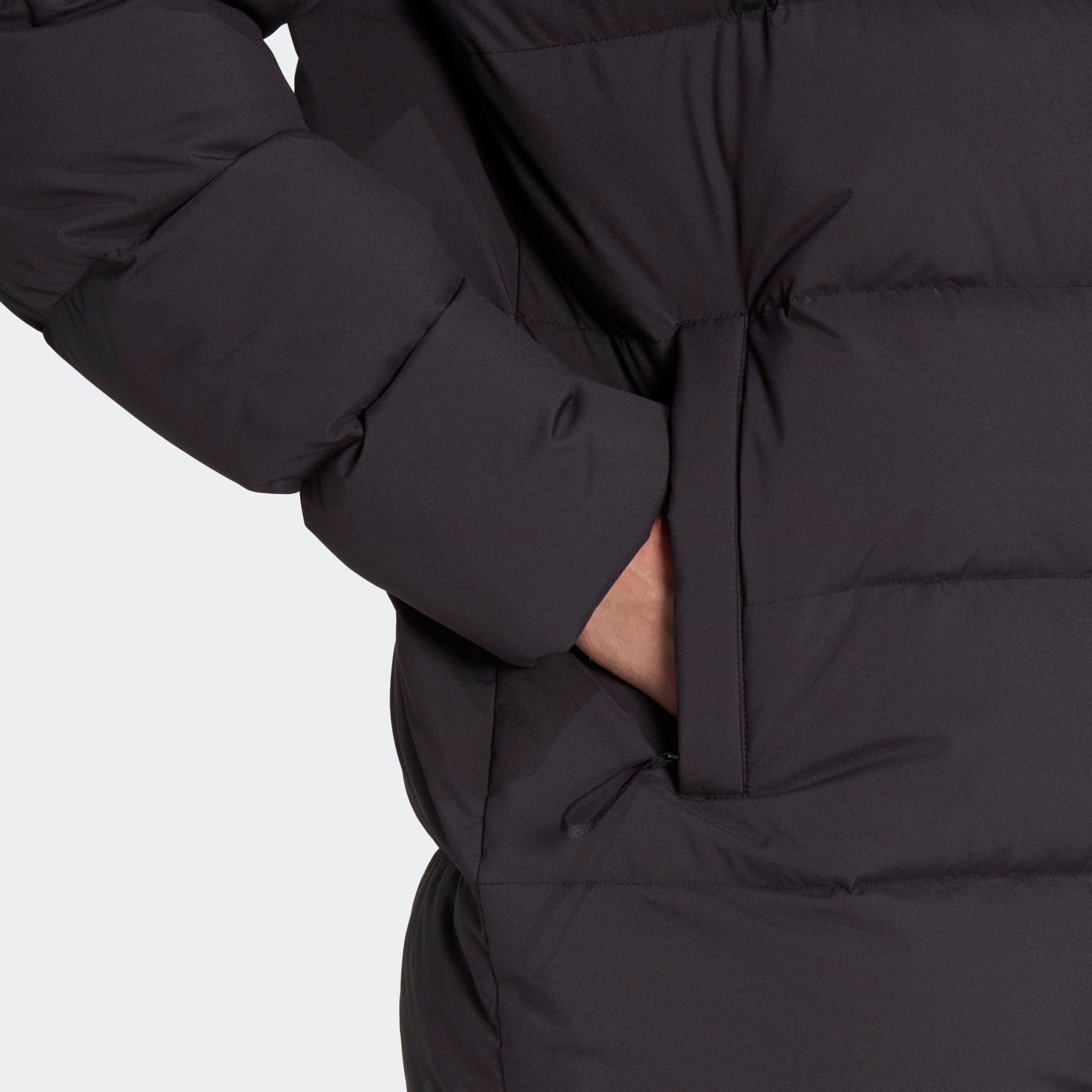 ADIDAS MENS HELIONIC MID-LENGTH DOWN JACKET - HG8700-ADIDAS by adidas | Available at Niky's Sports