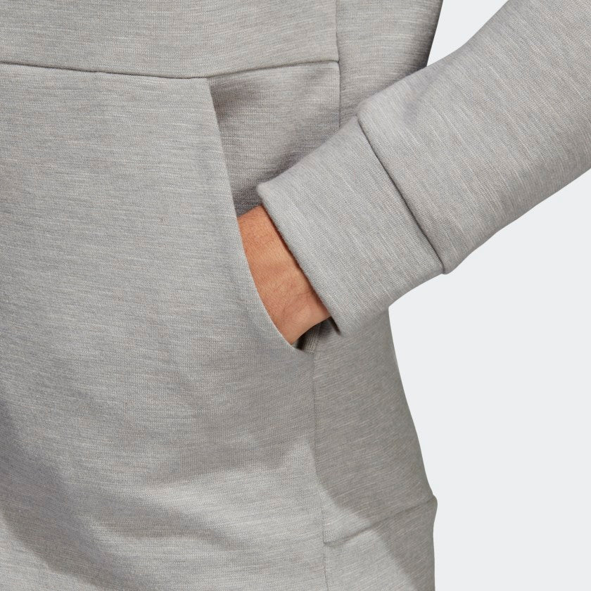 ID Stadium Full-Zip Jacket Grey Men's - DU1138-ADIDAS by Adidas | Available at Niky's Sports