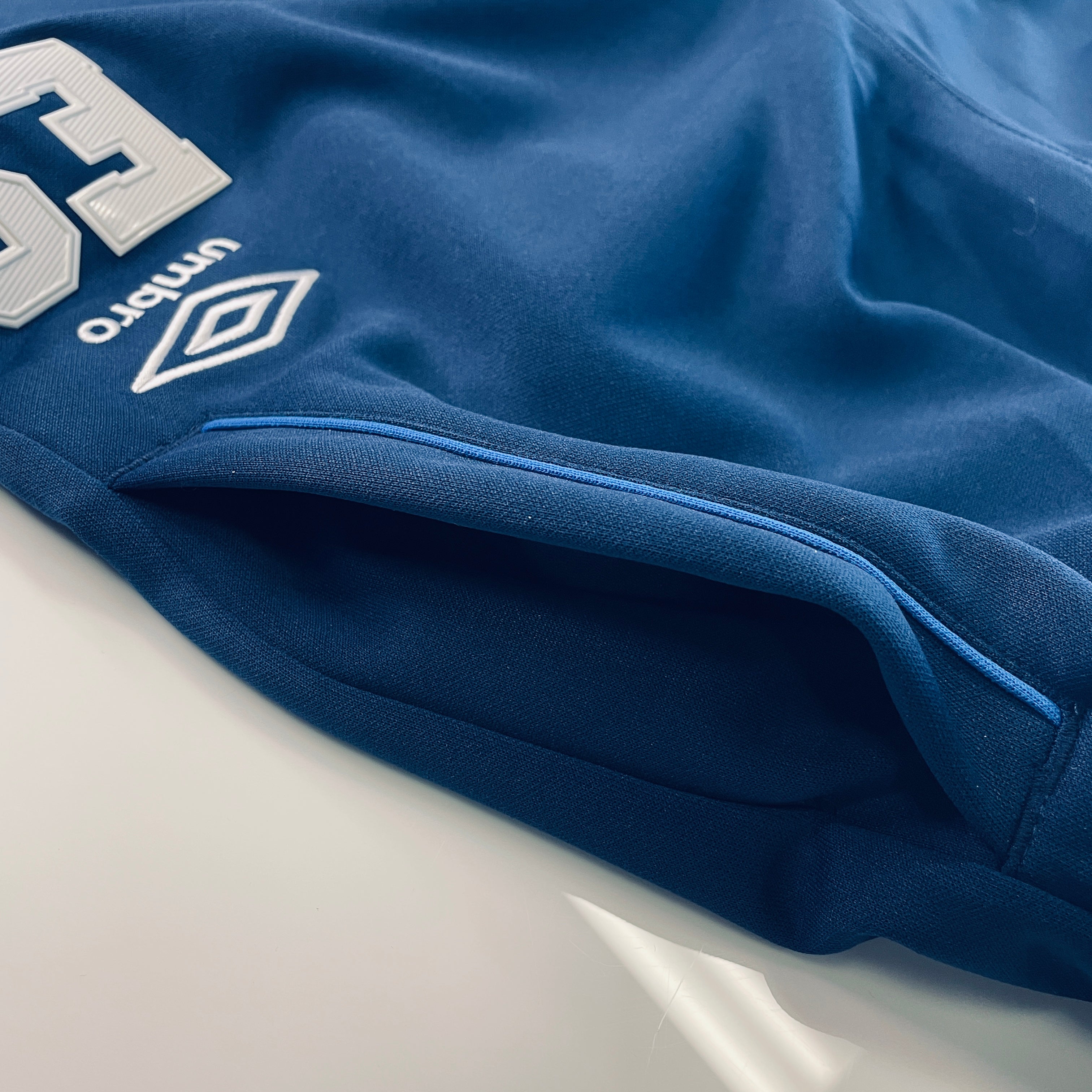 Umbro Men's El Salvador Training Pant Navy 2022 - UUM1ESPT52101-UMBRO by Umbro | Available at Niky's Sports