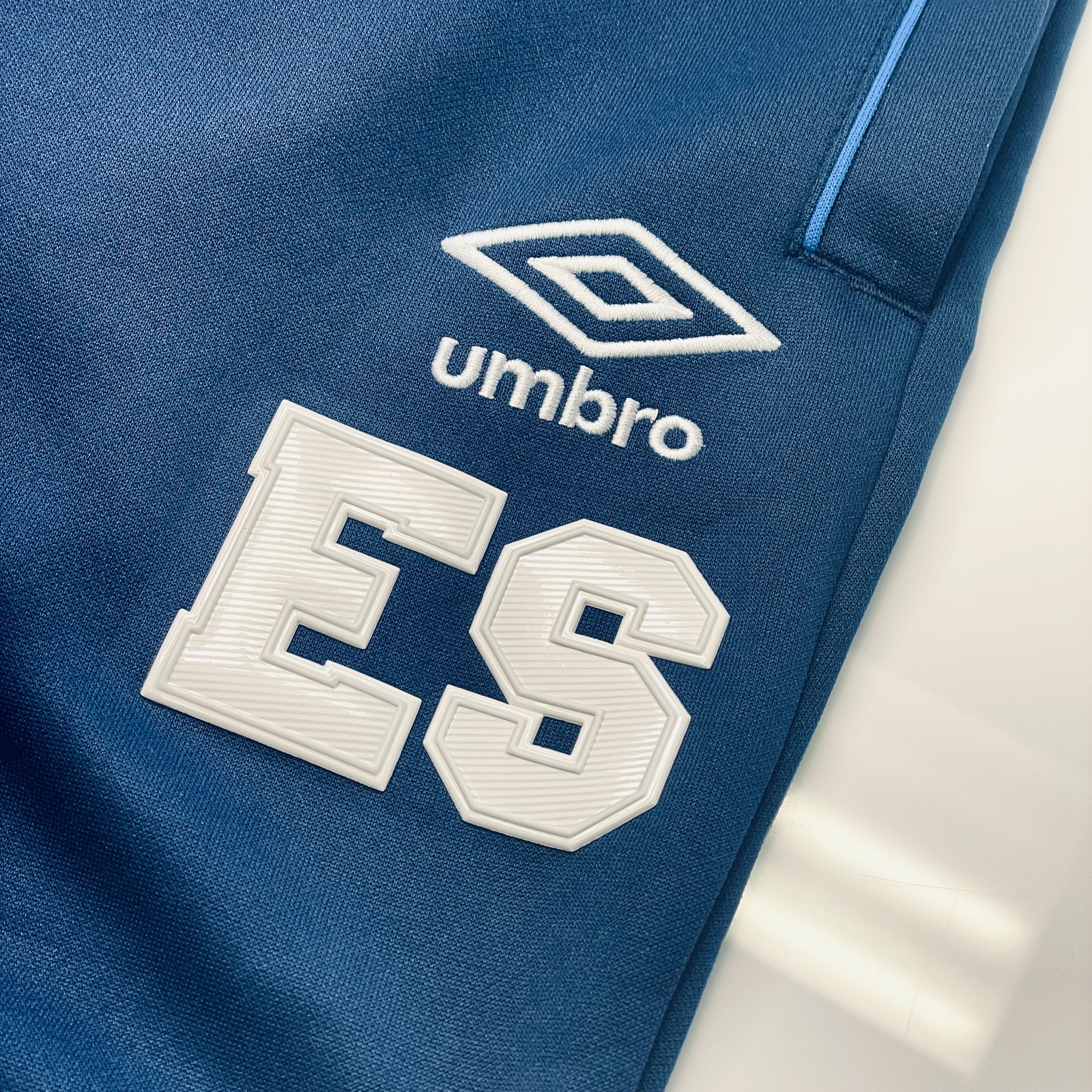 Umbro Men's El Salvador Training Pant Navy 2022 - UUM1ESPT52101-UMBRO by Umbro | Available at Niky's Sports