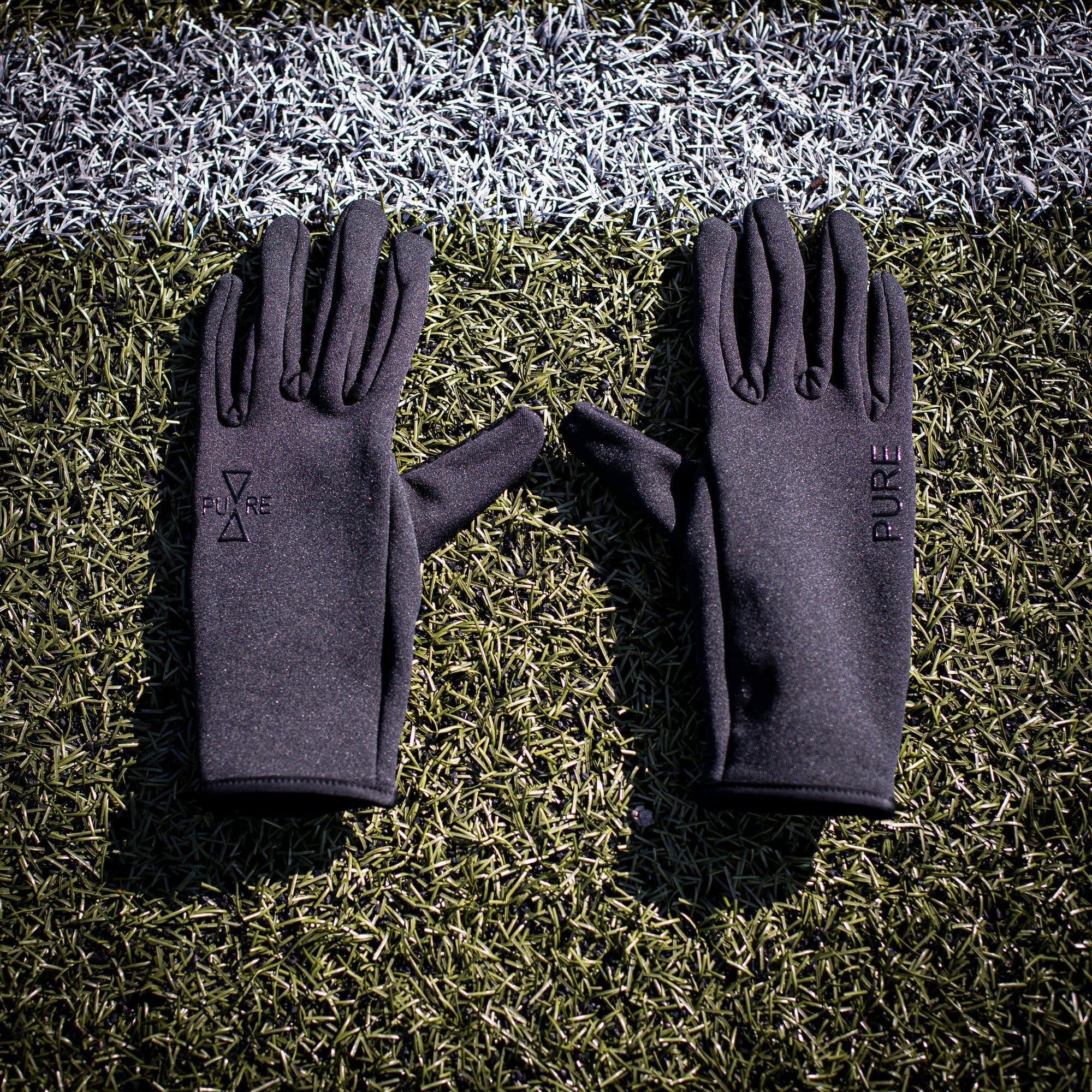 Puregrip Blackout Field Player Glove Black - PGGLV-SR4U by Sr4u | Available at Niky's Sports