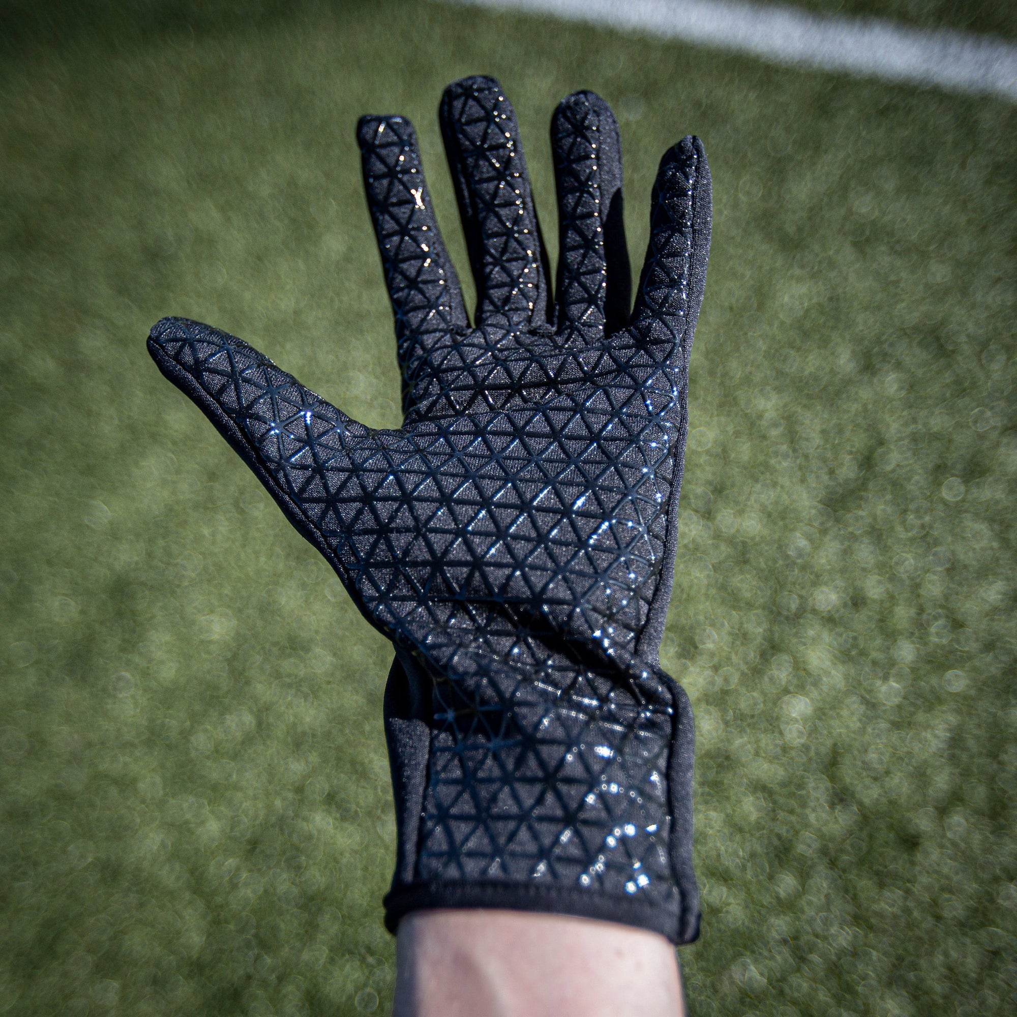 Puregrip Blackout Field Player Glove Black - PGGLV-SR4U by Sr4u | Available at Niky's Sports