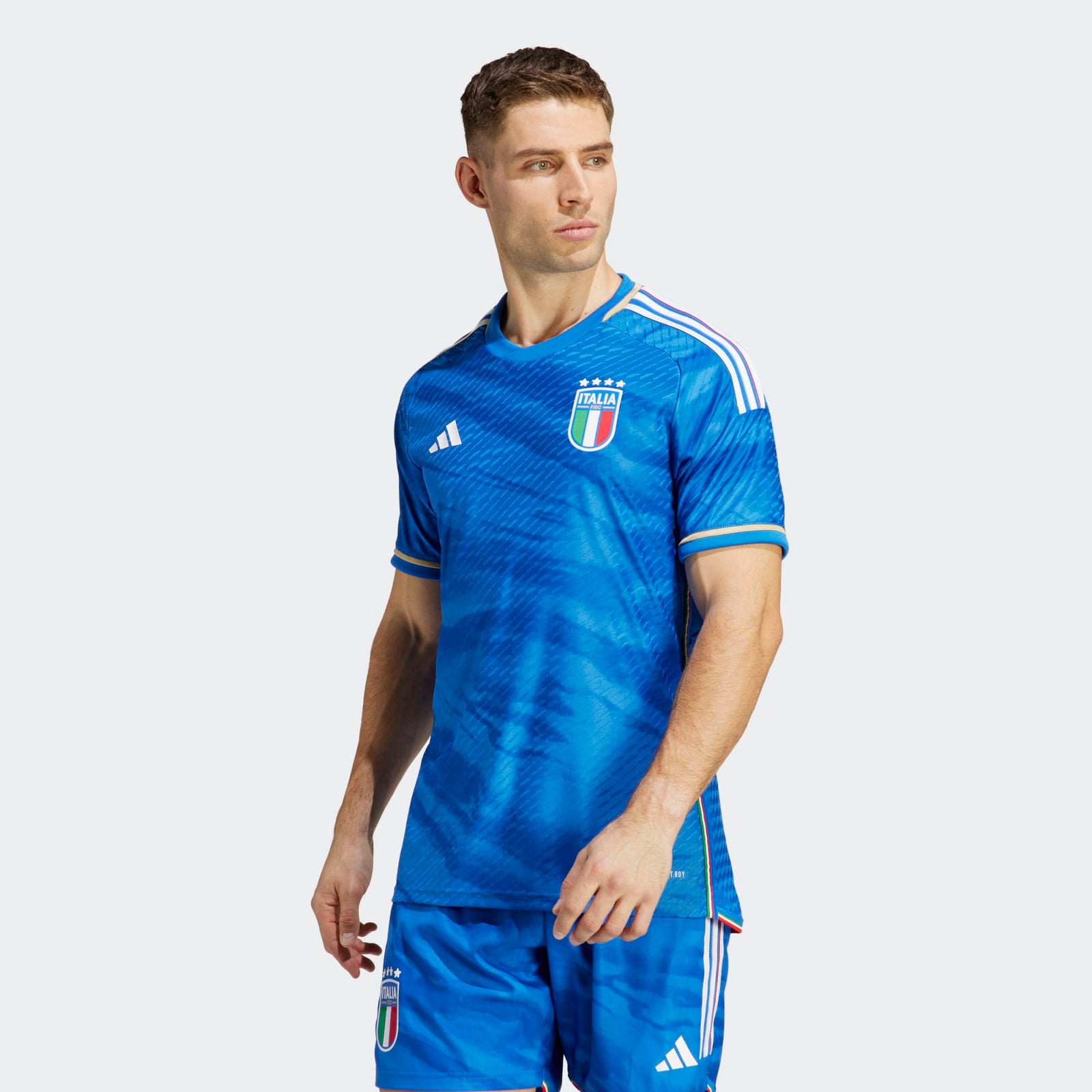 adidas Italy 2023 Men's Home Authentic Soccer Jersey - HS9891-ADIDAS by adidas | Available at Niky's Sports