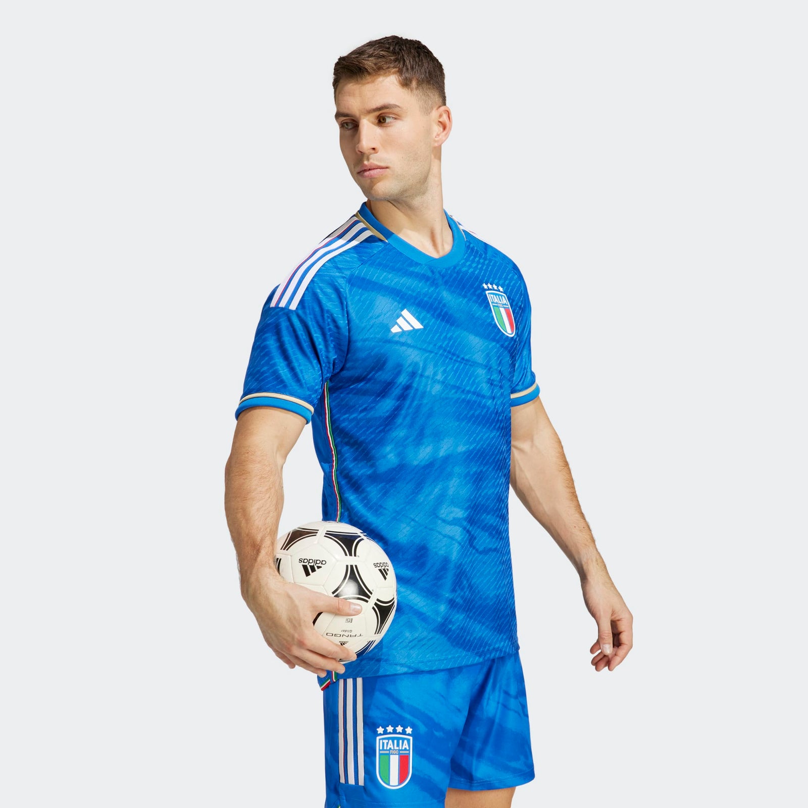 adidas Italy 2023 Men's Home Authentic Soccer Jersey - HS9891-ADIDAS by adidas | Available at Niky's Sports
