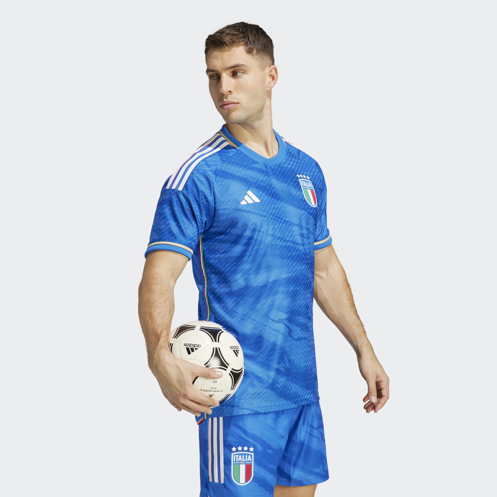 adidas Italy 2023 Men's Home Authentic Soccer Jersey - HS9891-ADIDAS by adidas | Available at Niky's Sports