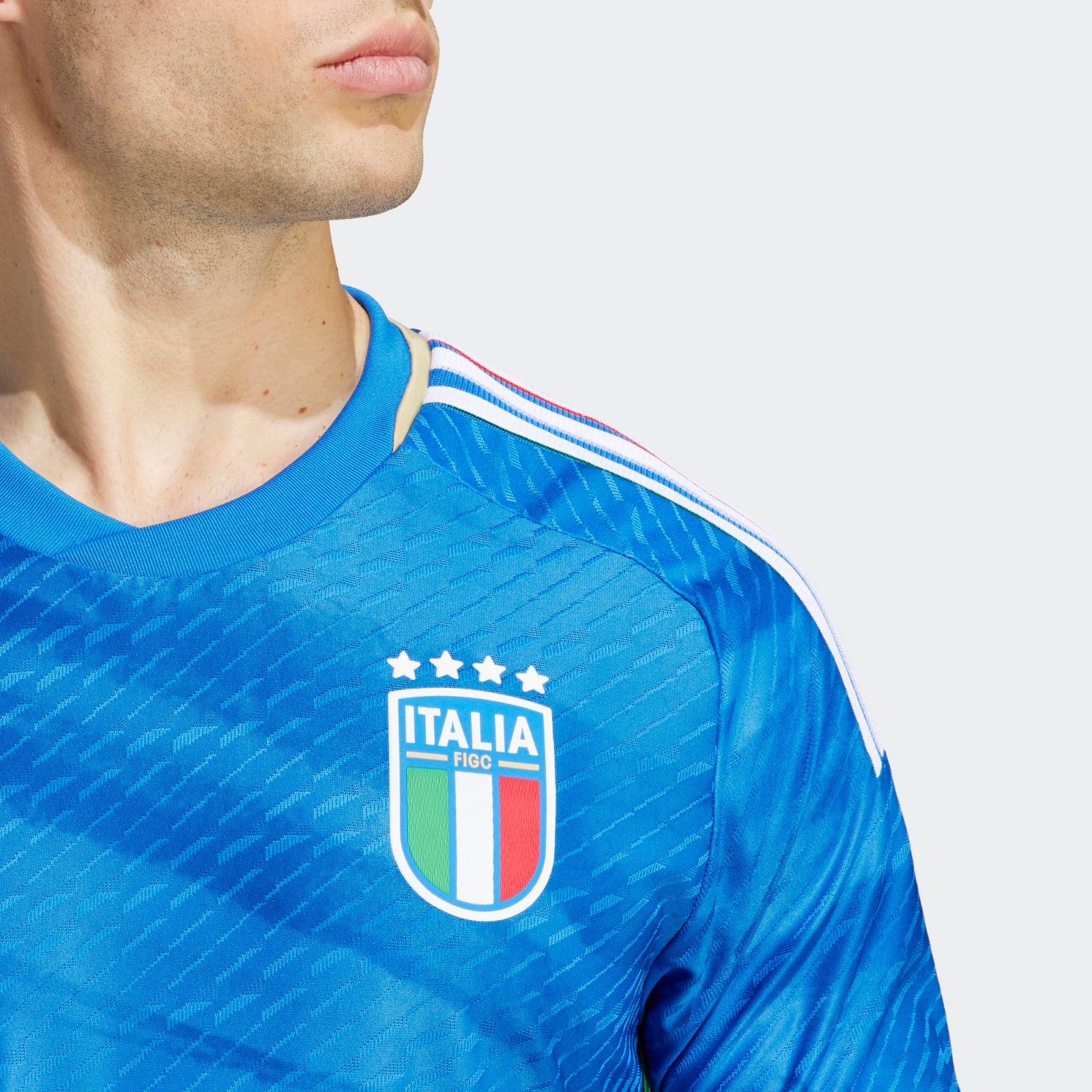 adidas Italy 2023 Men's Home Authentic Soccer Jersey - HS9891-ADIDAS by adidas | Available at Niky's Sports