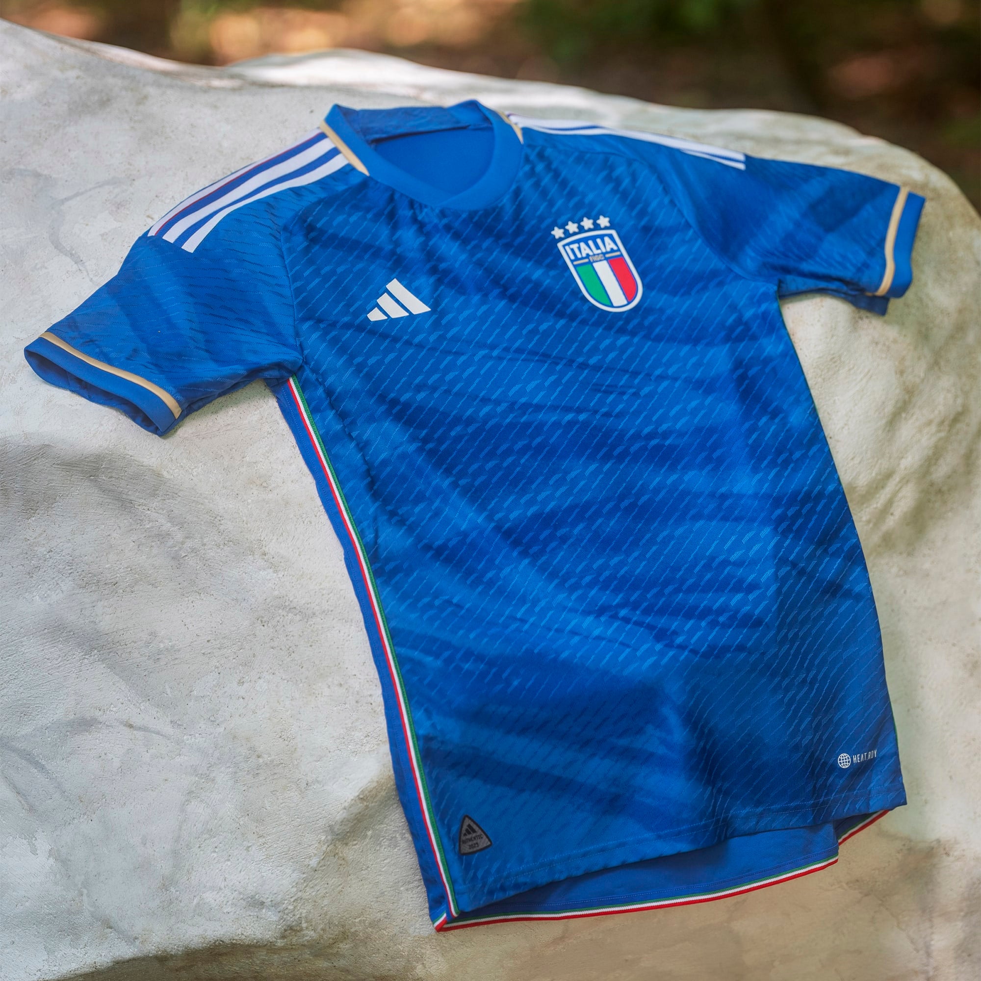 adidas Italy 2023 Men's Home Authentic Soccer Jersey