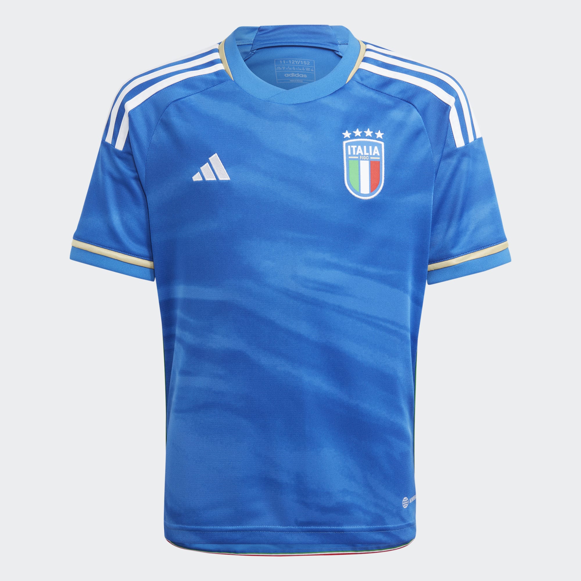 adidas ITALY 23 HOME YOUTH SOCCER JERSEY