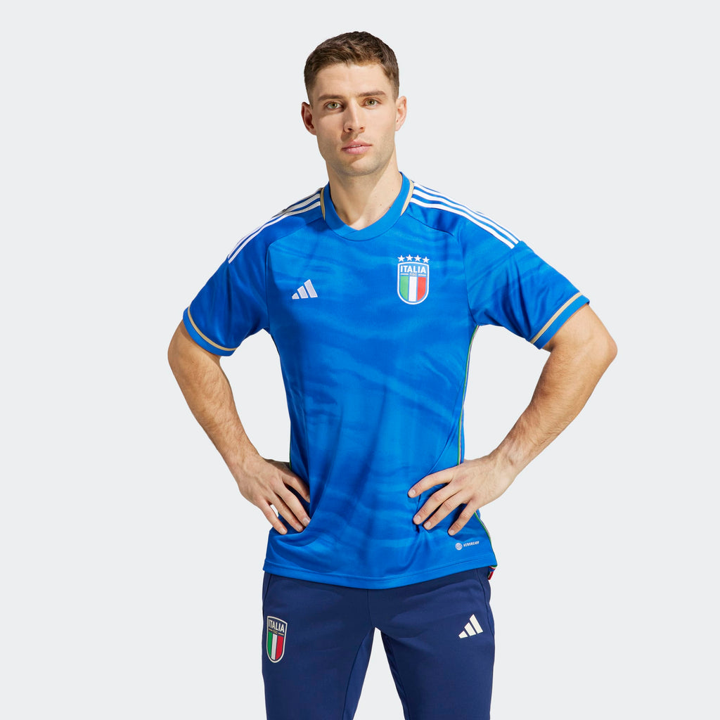 adidas Italy 2023 Men's Home Soccer Jersey - HS9895-ADIDAS by adidas | Available at Niky's Sports