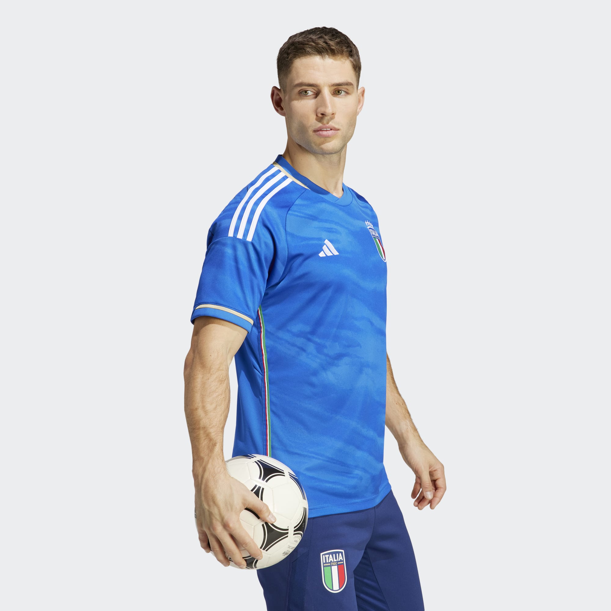adidas Italy 2023 Men's Home Soccer Jersey - HS9895-ADIDAS by adidas | Available at Niky's Sports