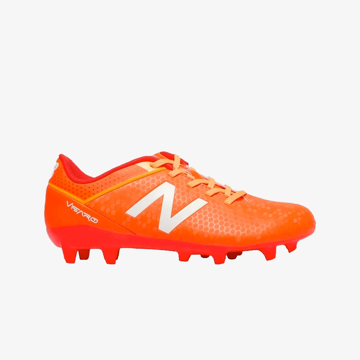 Kid's Visaro Control FG Soccer Cleats - Lava/Fireball/Impulse/White