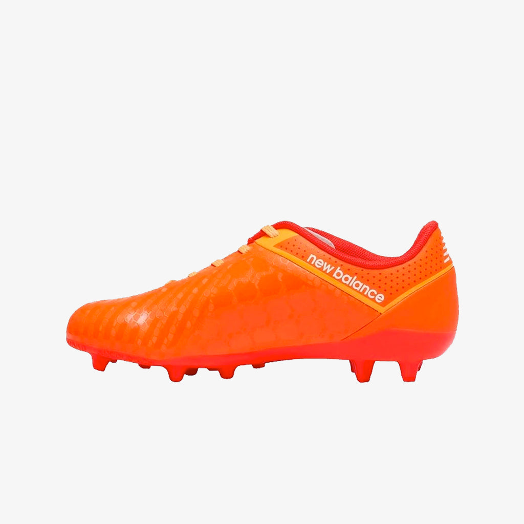 Kid's Visaro Control FG Soccer Cleats - Lava/Fireball/Impulse/White - JSVRCFLF-NEW BALANCE by New Balance | Available at Niky's Sports
