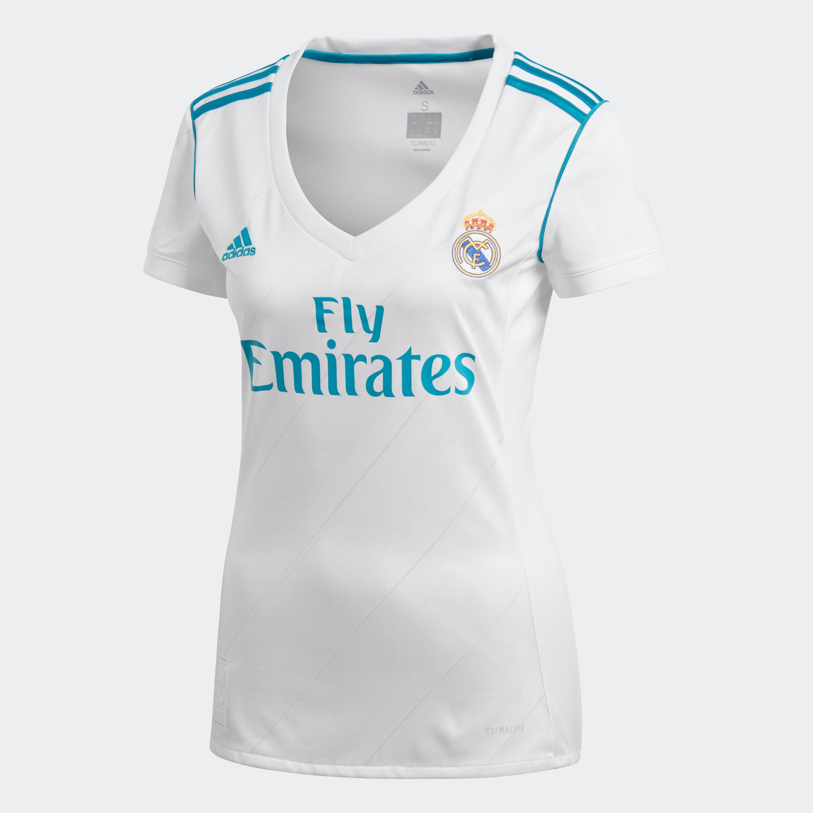 Women's Real Madrid Home Soccer Jersey 2017/18 - B31110-ADIDAS by Adidas | Available at Niky's Sports