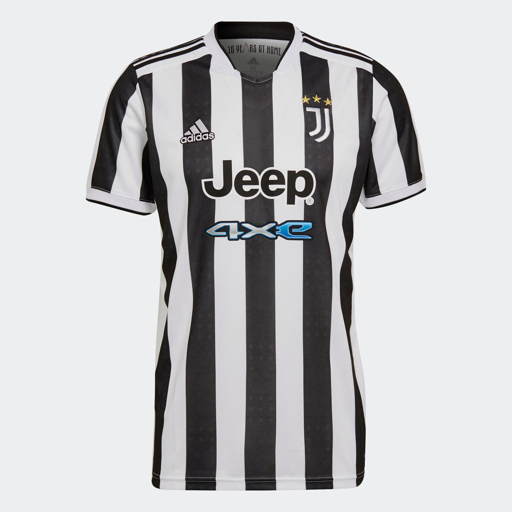 Juventus Home 21/22 Jersey - White/Black - GS1442-ADIDAS by Adidas | Available at Niky's Sports