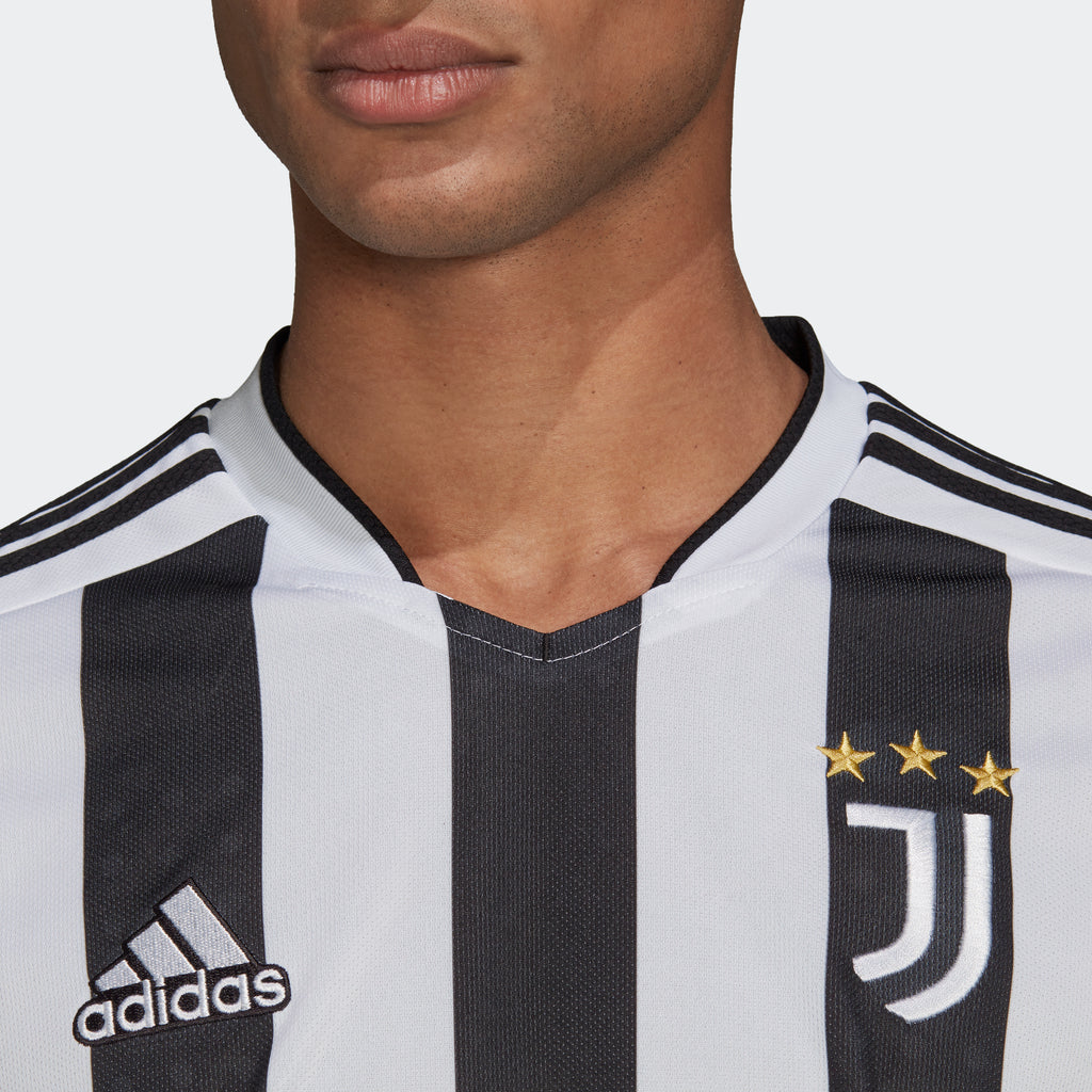 Juventus Home 21/22 Jersey - White/Black - GS1442-ADIDAS by Adidas | Available at Niky's Sports