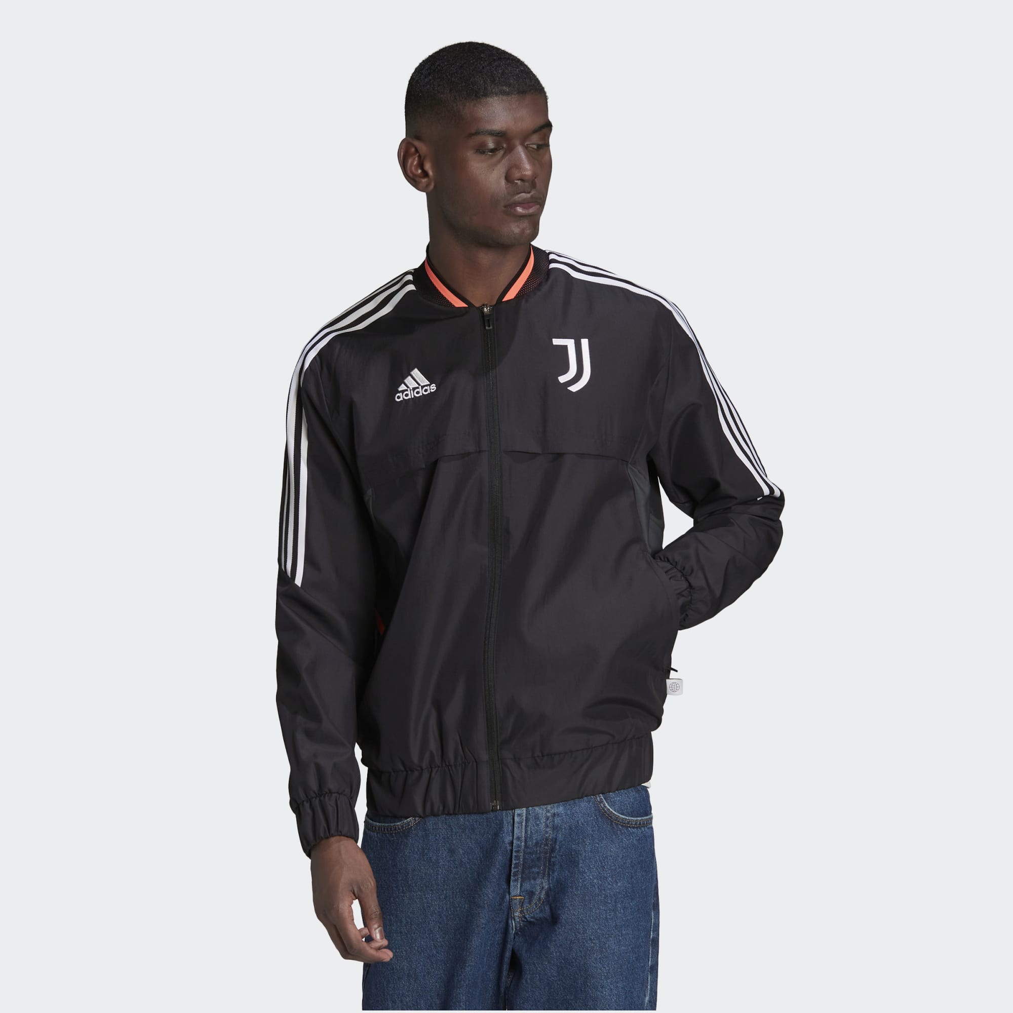 Juventus anthem jacket white 2025