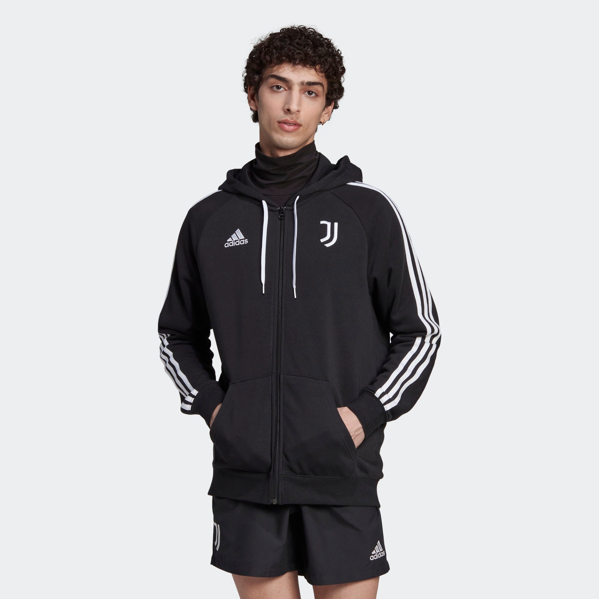 ADIDAS JUVENTUS DNA FULL-ZIP HOODIE