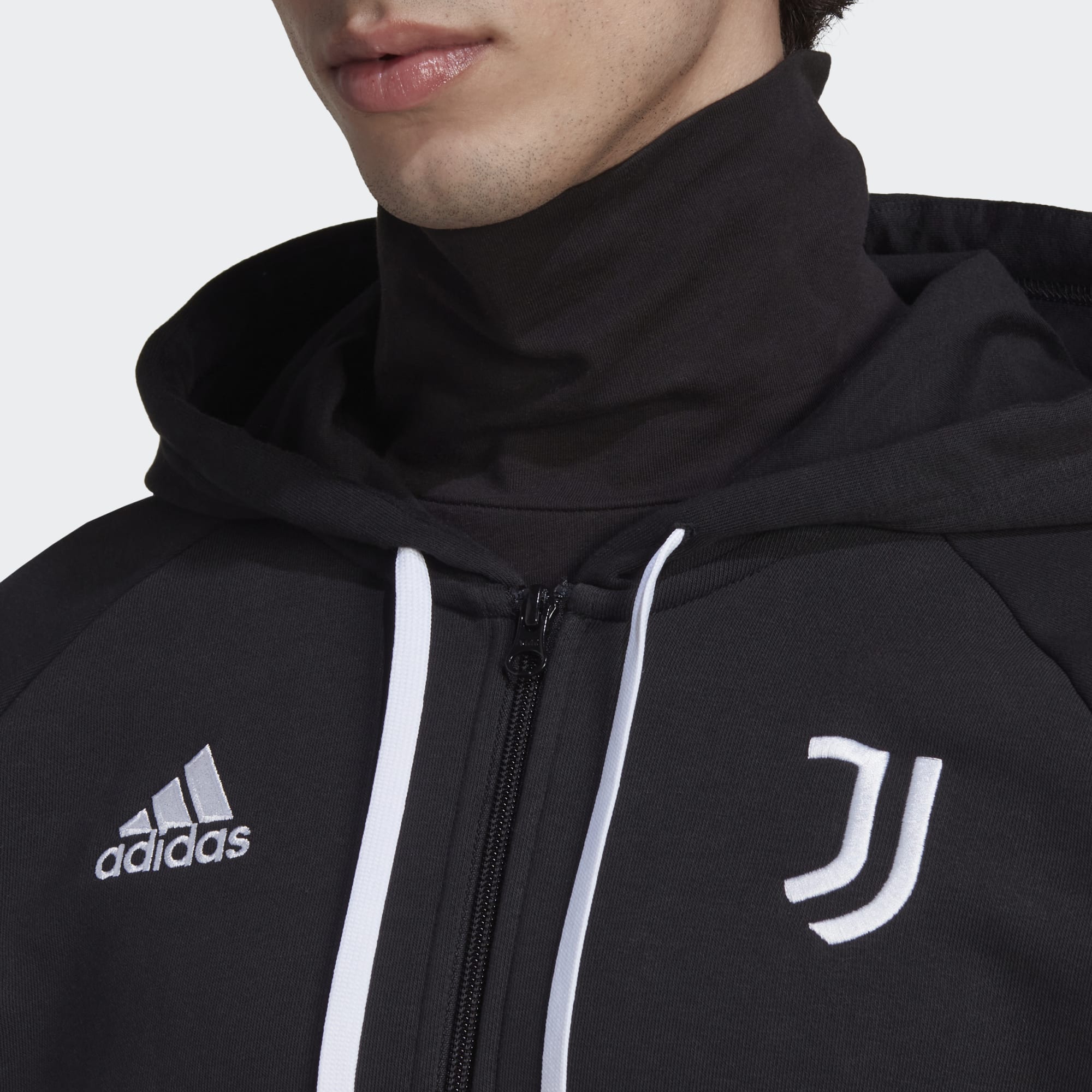 ADIDAS JUVENTUS DNA FULL-ZIP HOODIE