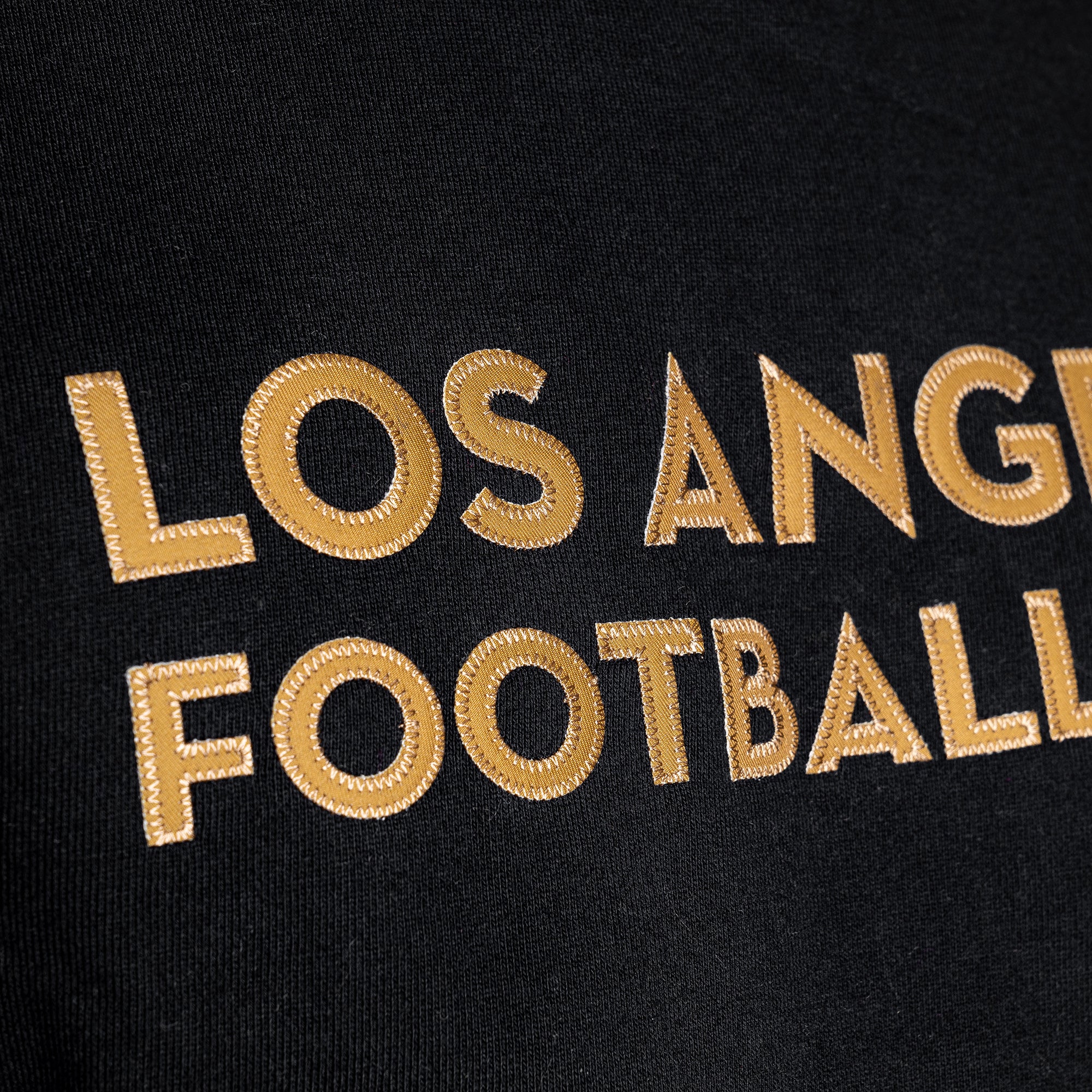 Men's LAFC Fleece Crew Neck Sweatshirt Black/Gold