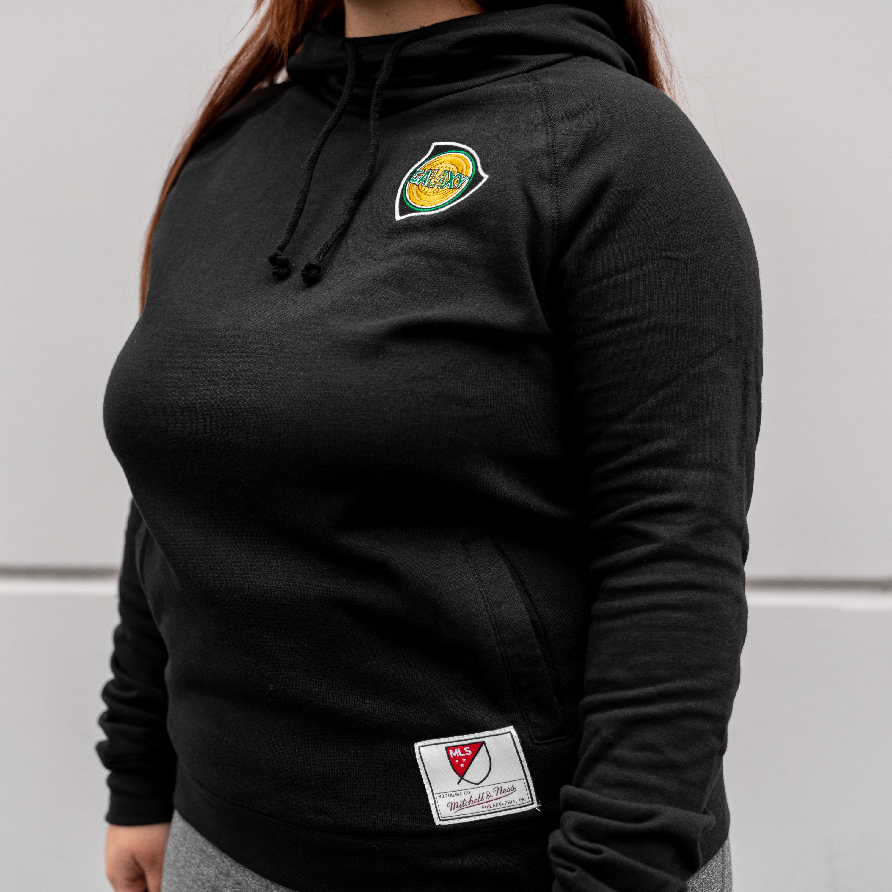 Mitchell & Ness LA Galaxy 25th Anniversary Women's Hoodie - FPHDEL-19161-MITCHELL & NESS by Mitchell & Ness | Available at Niky's Sports