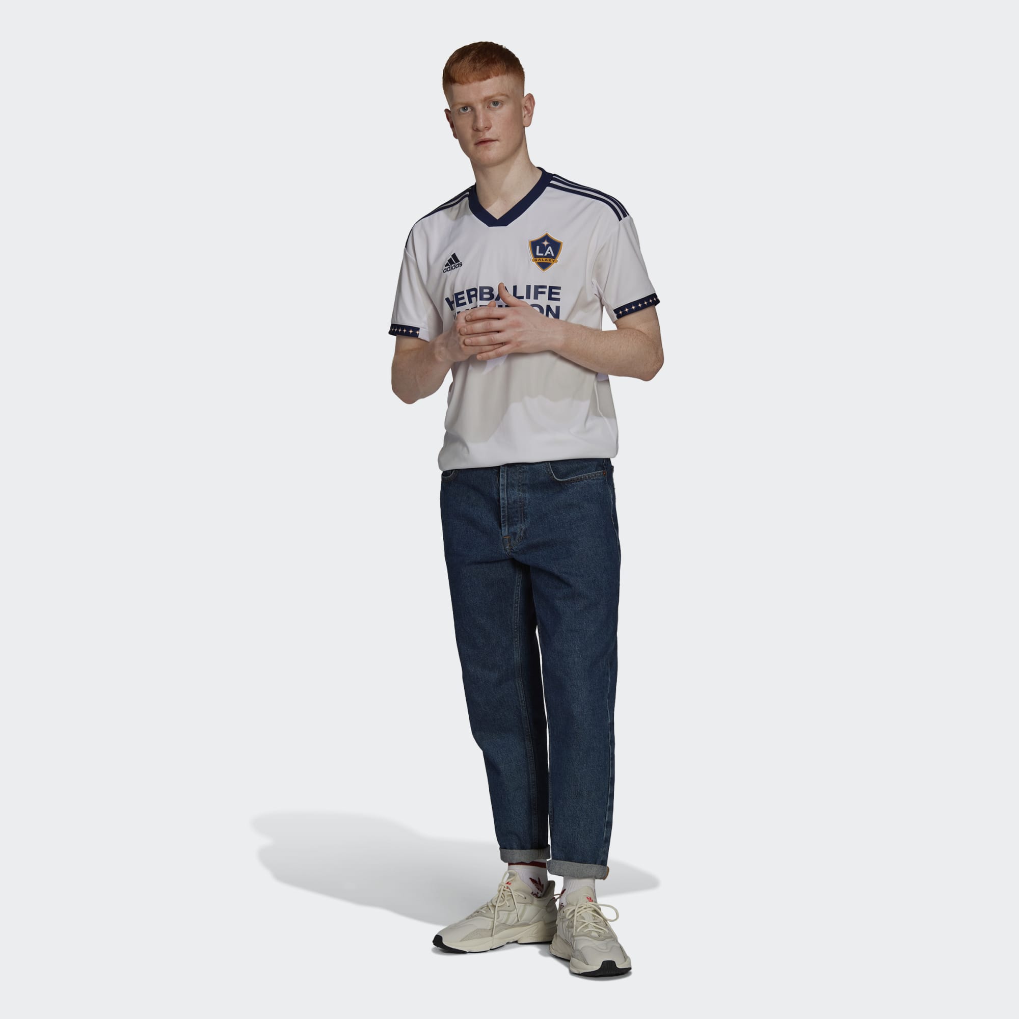 adidas LA GALAXY 22 23 MEN S HOME JERSEY