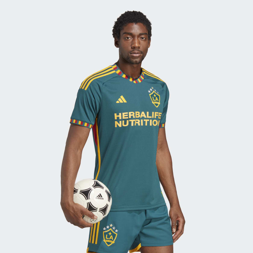 adidas LA Galaxy Men s Away Authentic Jersey S s 23 24