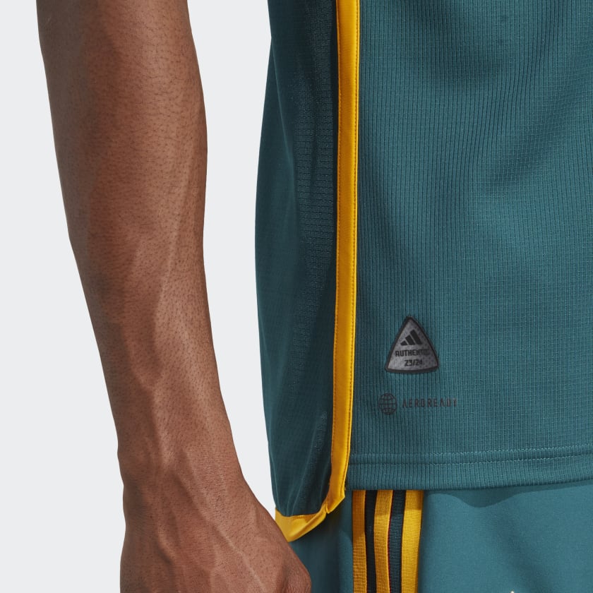 adidas LA Galaxy Men's Away Authentic Short Sleeve Jersey 2024 - HI1875-ADIDAS by adidas | Available at Niky's Sports