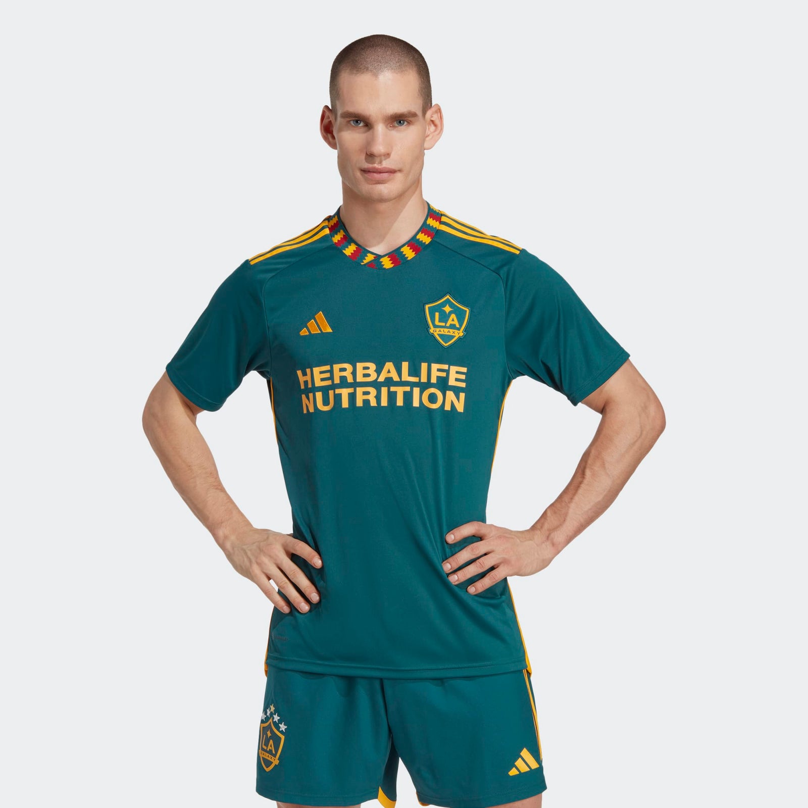 adidas LA Galaxy Men's Away Soccer Jersey 2024 - HI1874-ADIDAS by adidas | Available at Niky's Sports