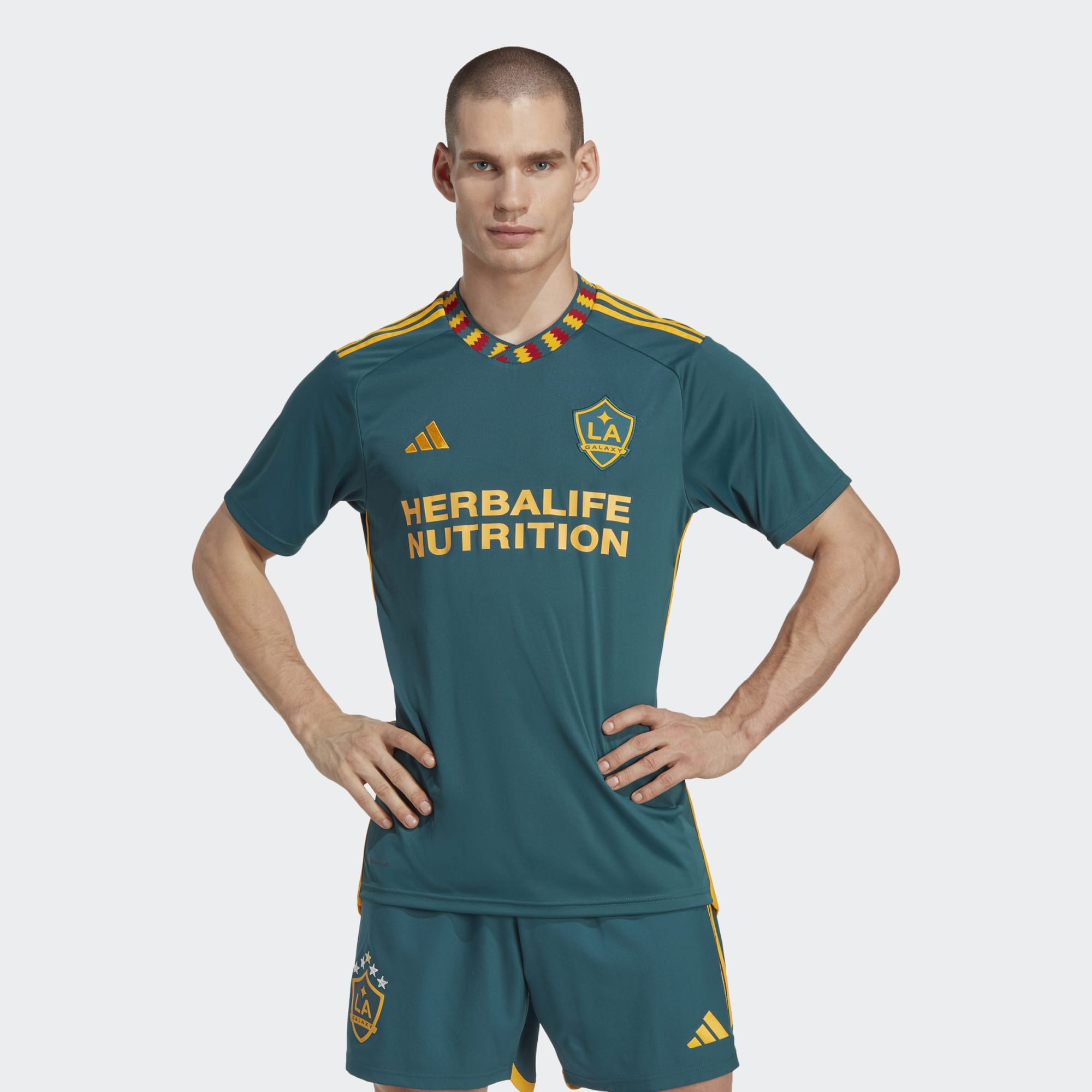 adidas LA Galaxy Men's Away Soccer Jersey 2024 - HI1874-ADIDAS by adidas | Available at Niky's Sports