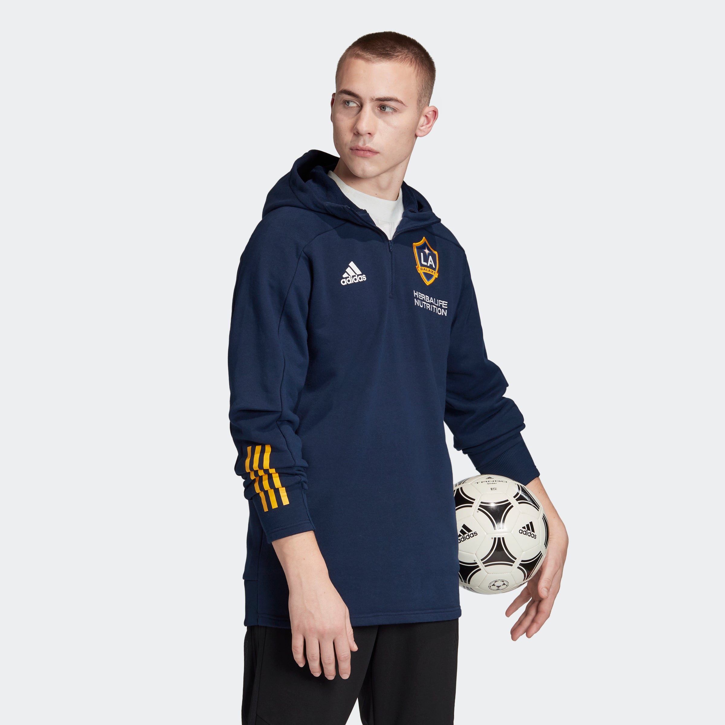 LA Galaxy Travel Jacket Navy Men's
