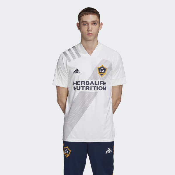 LA Galaxy Home Stadium Jersey 20/21 Men's - EH6523-ADIDAS by Adidas | Available at Niky's Sports