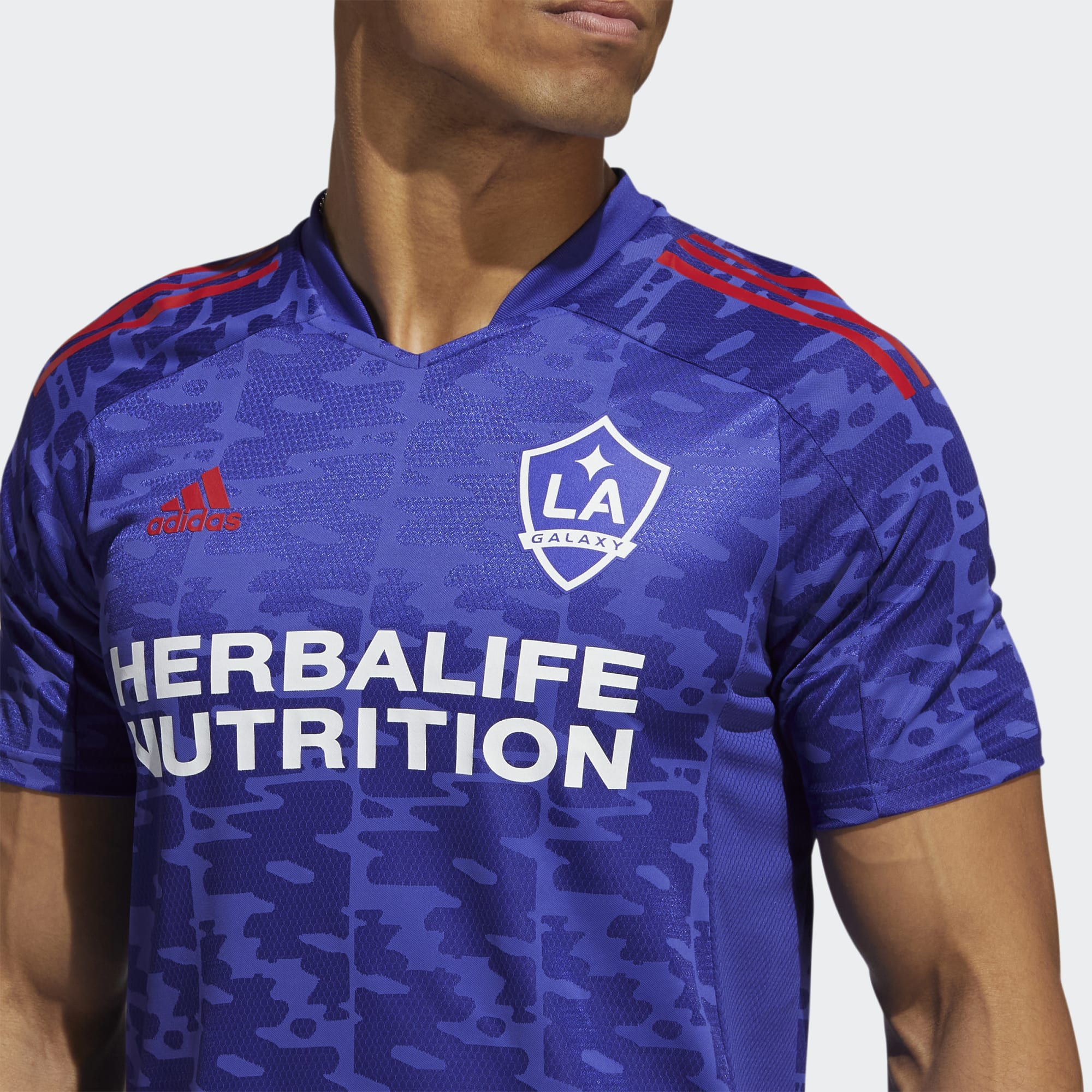 LA Galaxy Launch 2022 adidas Primary Jersey - SoccerBible