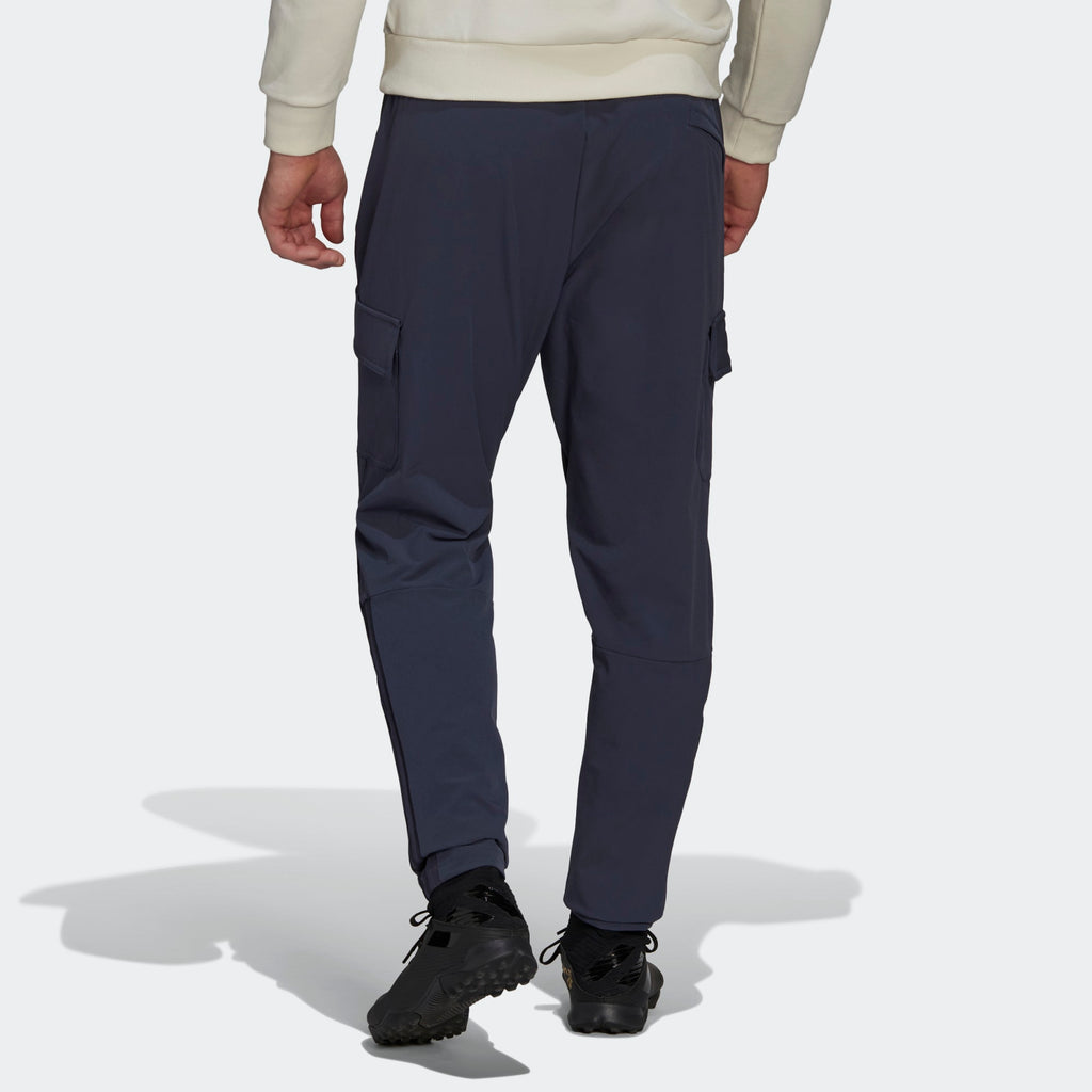 adidas LA GALAXY TRAVEL PANTS - HB8476-ADIDAS by adidas | Available at Niky's Sports