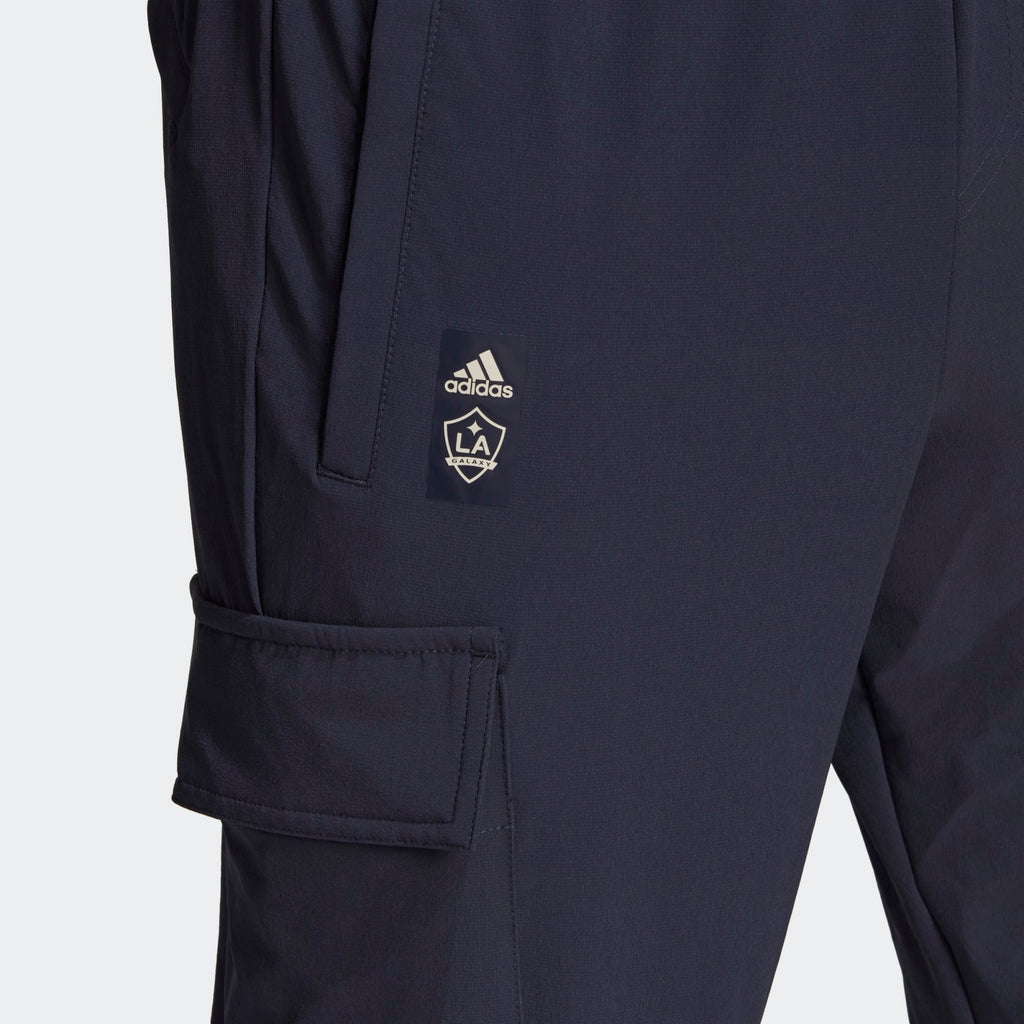 adidas LA GALAXY TRAVEL PANTS - HB8476-ADIDAS by adidas | Available at Niky's Sports