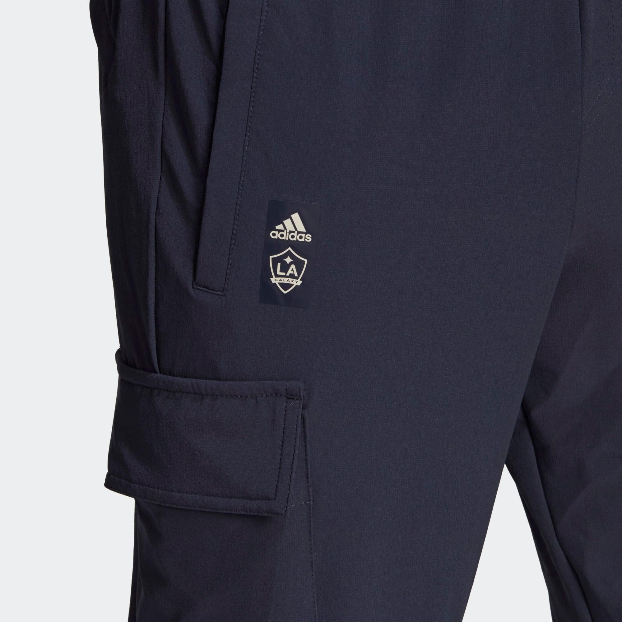 adidas LA GALAXY TRAVEL PANTS - HB8476-ADIDAS by adidas | Available at Niky's Sports