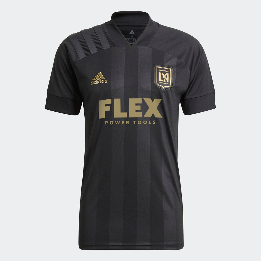 ADIDAS Men's LAFC Home Short Sleeve Jersey 2021 - H37023-ADIDAS by Adidas | Available at Niky's Sports