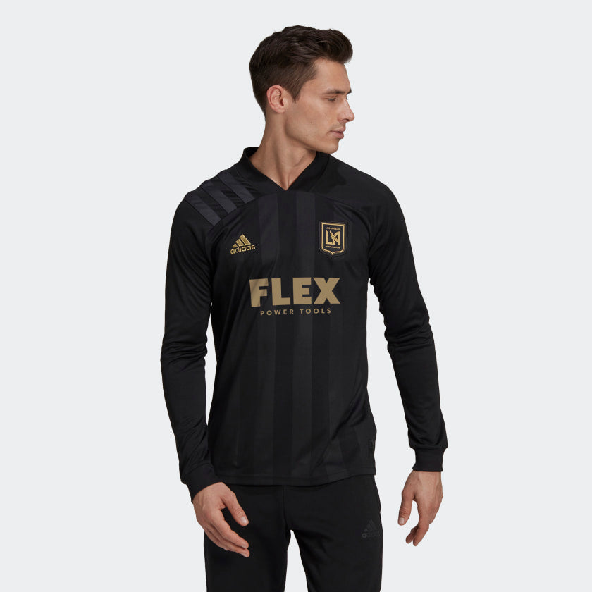NEW adidas Men's LAFC 2020 Authentic Home Jersey Black/Gold