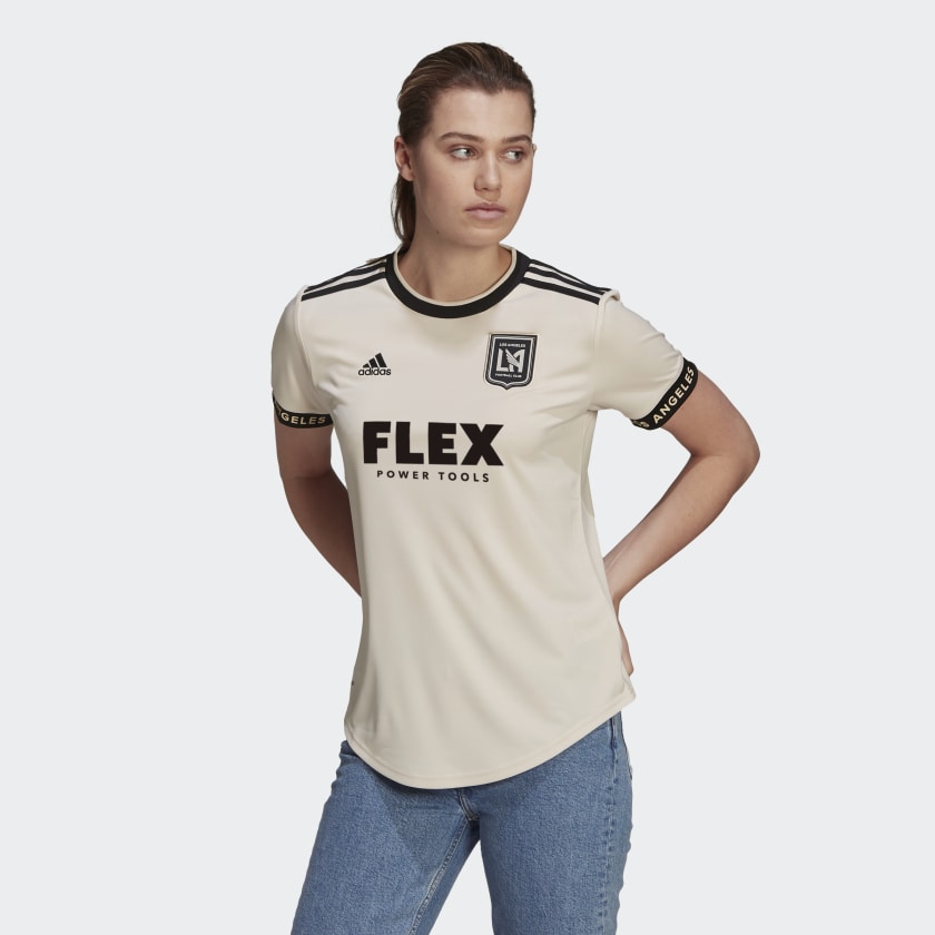 LAFC Away Jersey 2021 - Women's - H36993-ADIDAS by Adidas | Available at Niky's Sports