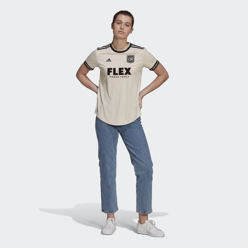 LAFC Away Jersey 2021 - Women's - H36993-ADIDAS by Adidas | Available at Niky's Sports